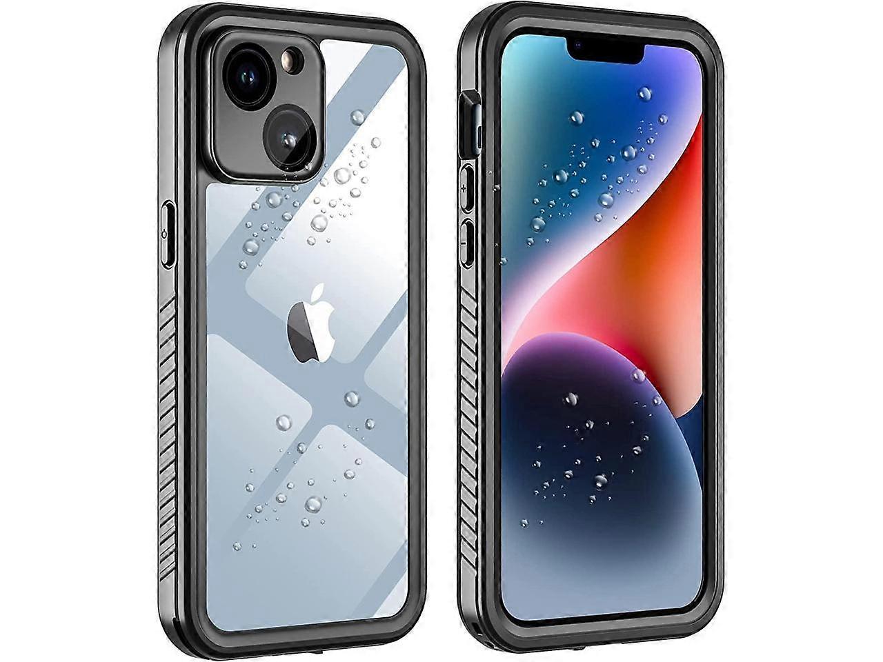 For iPhone 14 Plus Case Waterproof, Shockproof Bumper Coverwith Built-in Screen Protector, Dustproof Anti-Stain Phone Case for iPhone 14 Plus 5G 6.7 i