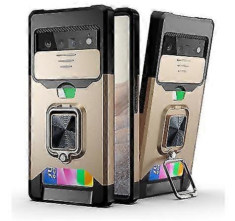 Duty Case Compatible Pixel 7 Pro/pixel 7 With Sliding Camera Coverring Kickd