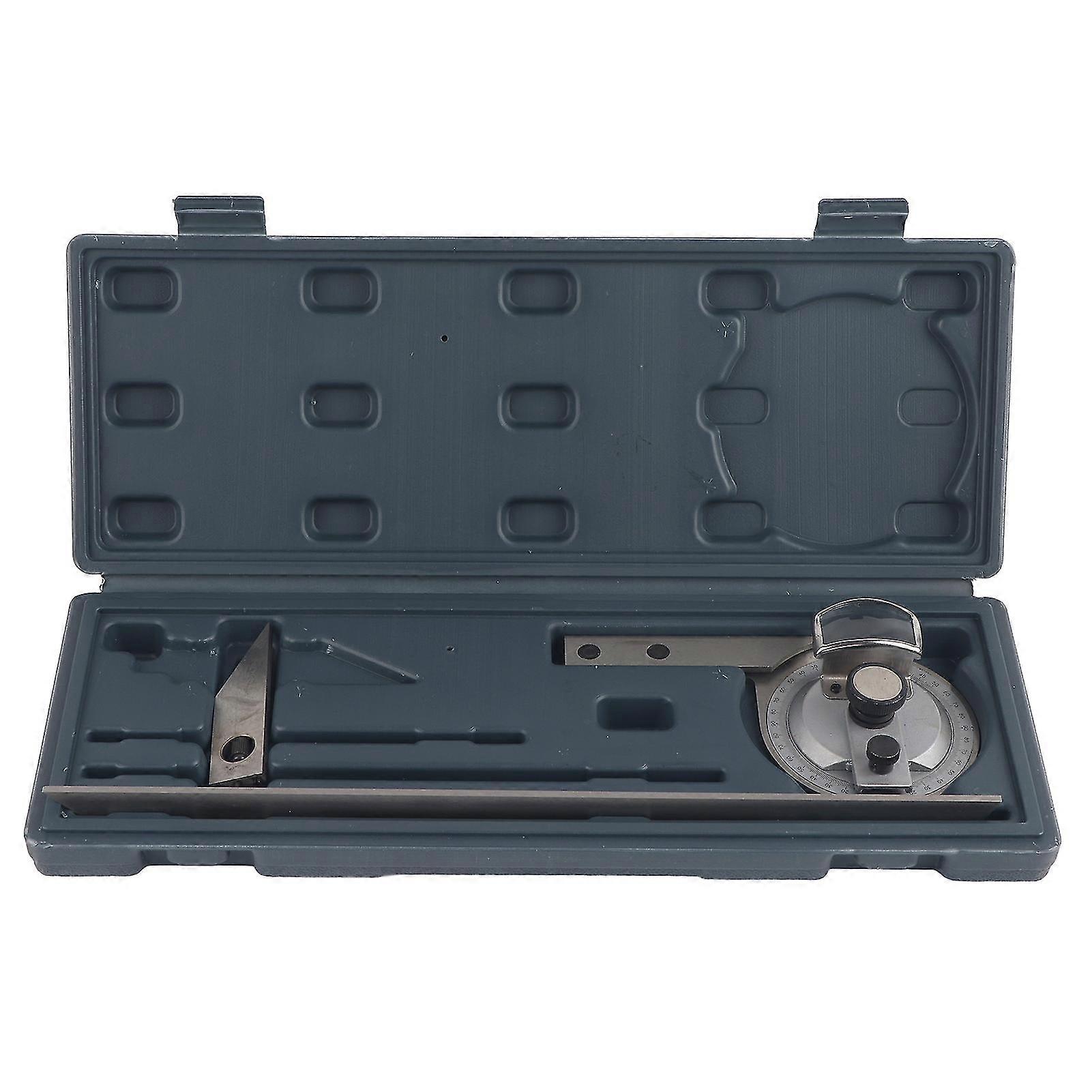 Universal Bevel Protractor 0-360 Degrees Angle Square Finder Measuring Ruler Tools