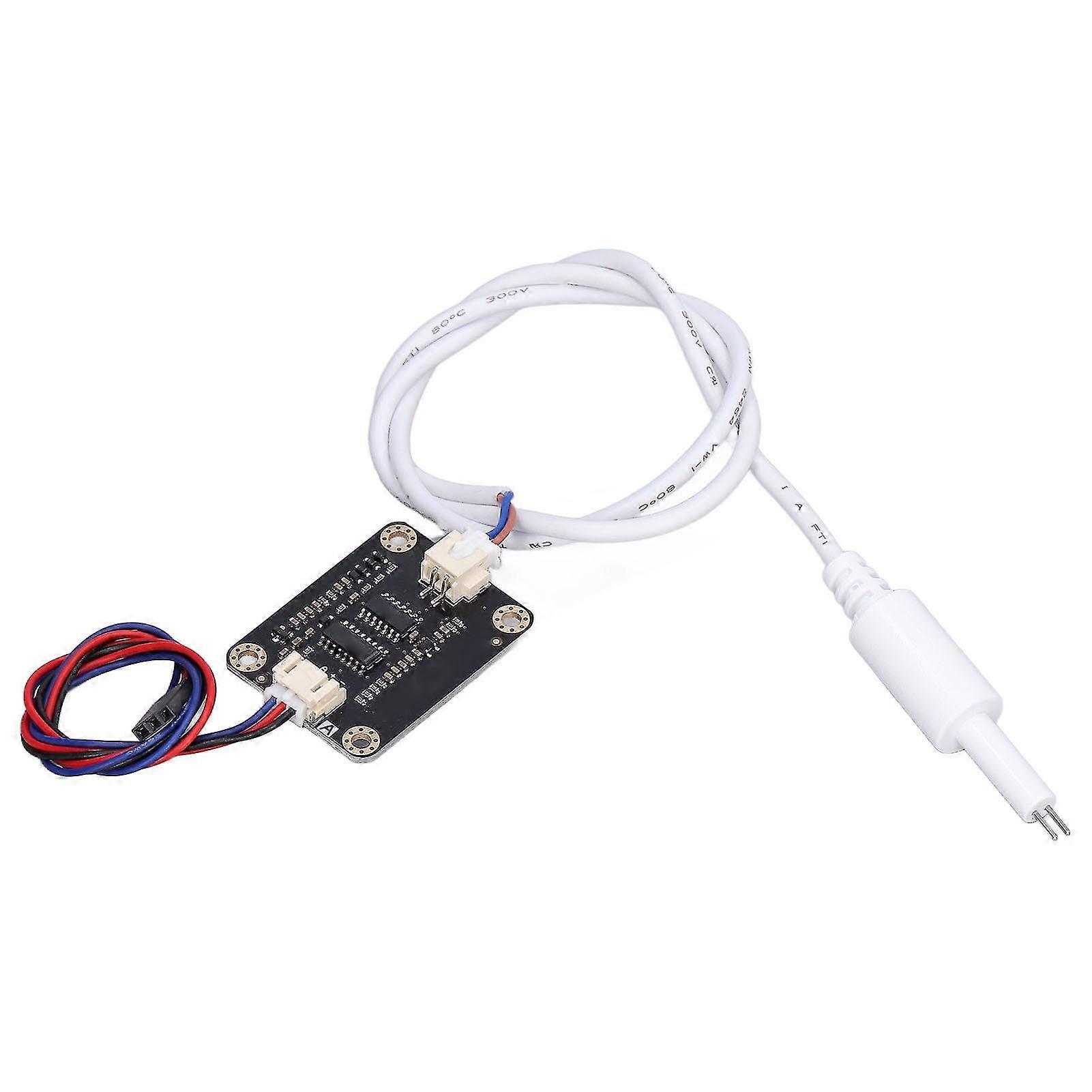 2024water Conductivity Sensor Pcb Water Monitoring Sensors Module With Waterproof Probe For Hydroponics
