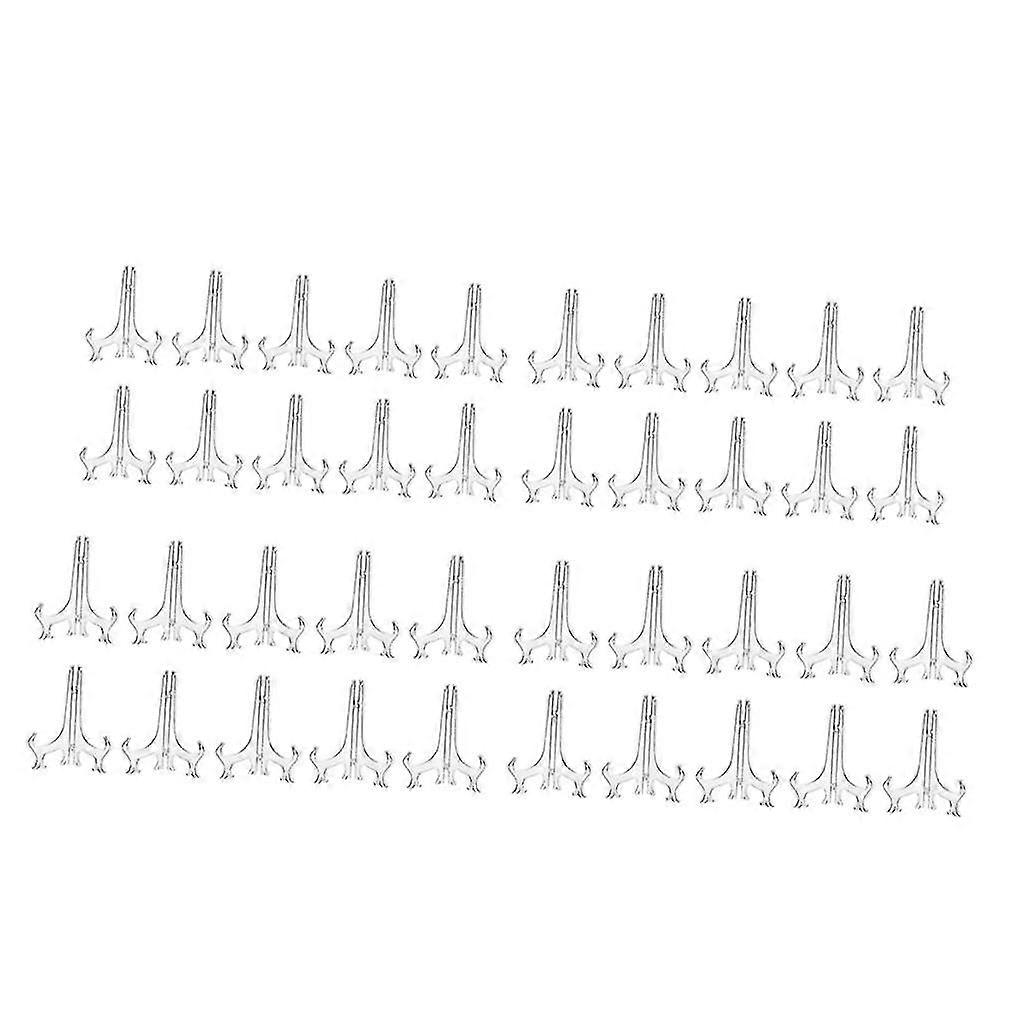 40xdecorative Plate Holder Display Stand Easel Picture Frame Pedestal 6" 7''