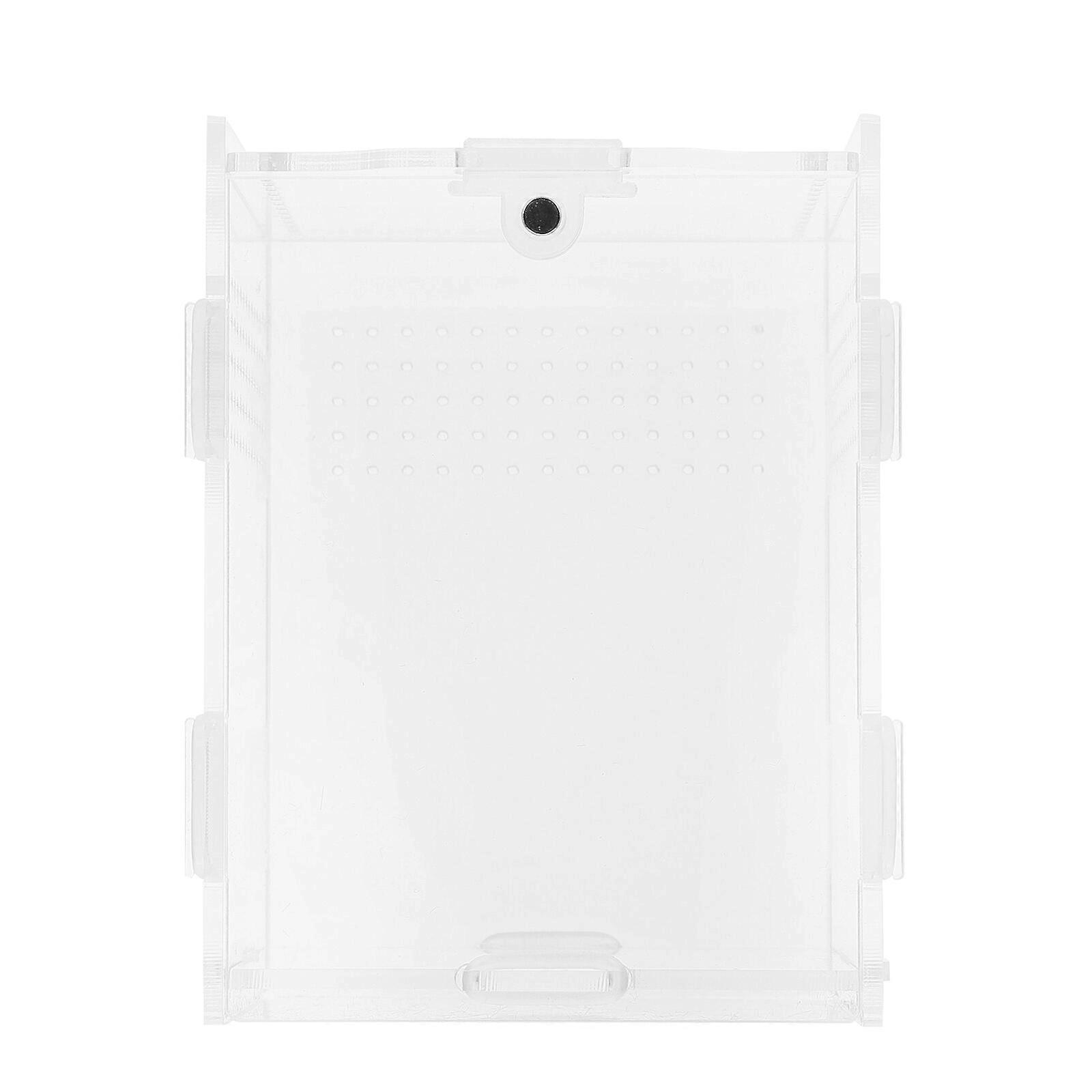 1Pc Acrylic Reptile Box Climbing Pet Display Container Shop Spider Breeding Box