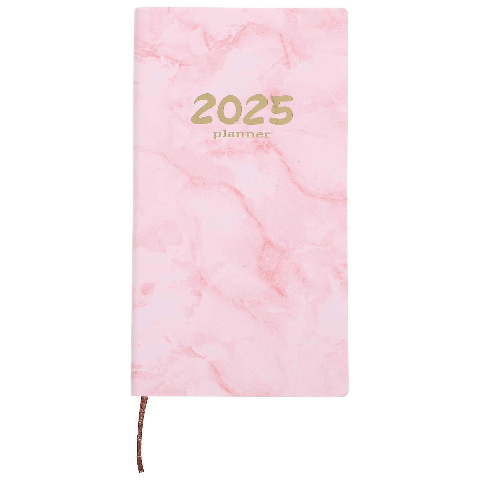 Daily Schedule Agenda Notepad Office Agenda Notepad Delicate Journaling Planner Notebook (A6)