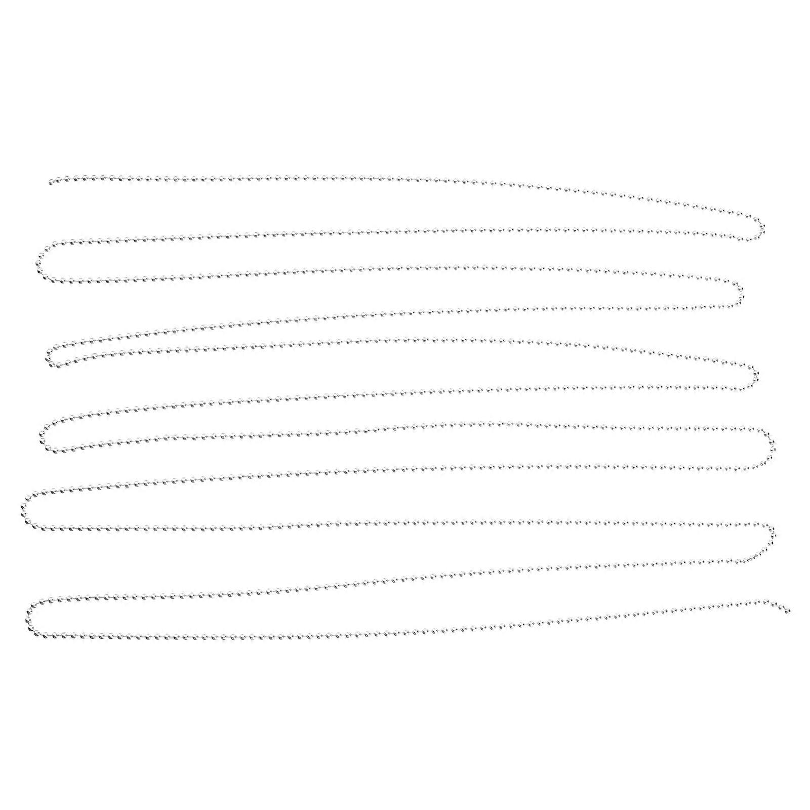 3 Meters Length Ball Chain 2.4MM Diameter with 10 Matching Connectors