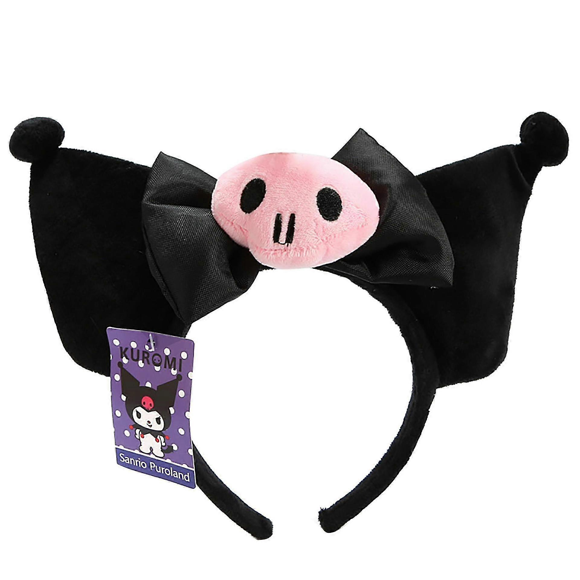 Αστεία Sanrio Headband Kuromi Μελωδία μου Cinnamoroll Χαριτωμένο Anime Plushie Αξεσουάρ μαλλιών Σειρά αποκριών Παιδικά παιχνίδια Κούκλα κορίτσι δώρο