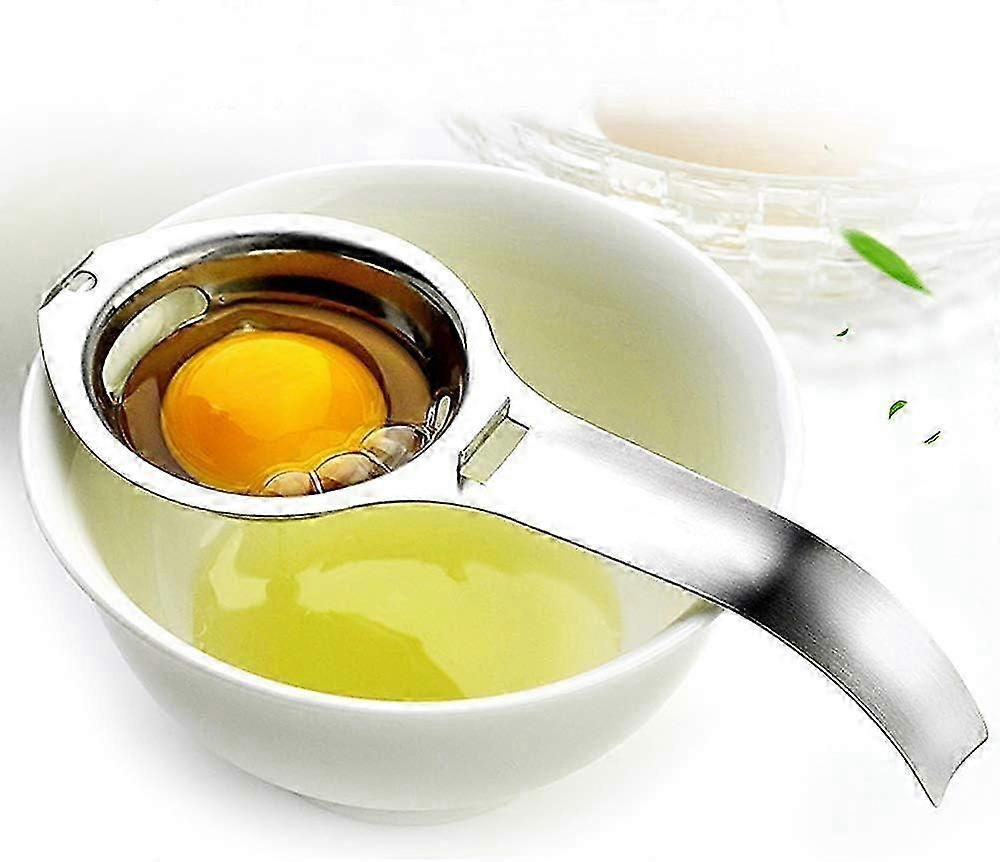 Yolk Stainless Steel Filter Divider Kitchen White Egg Separator Dishwasher Safe Tool