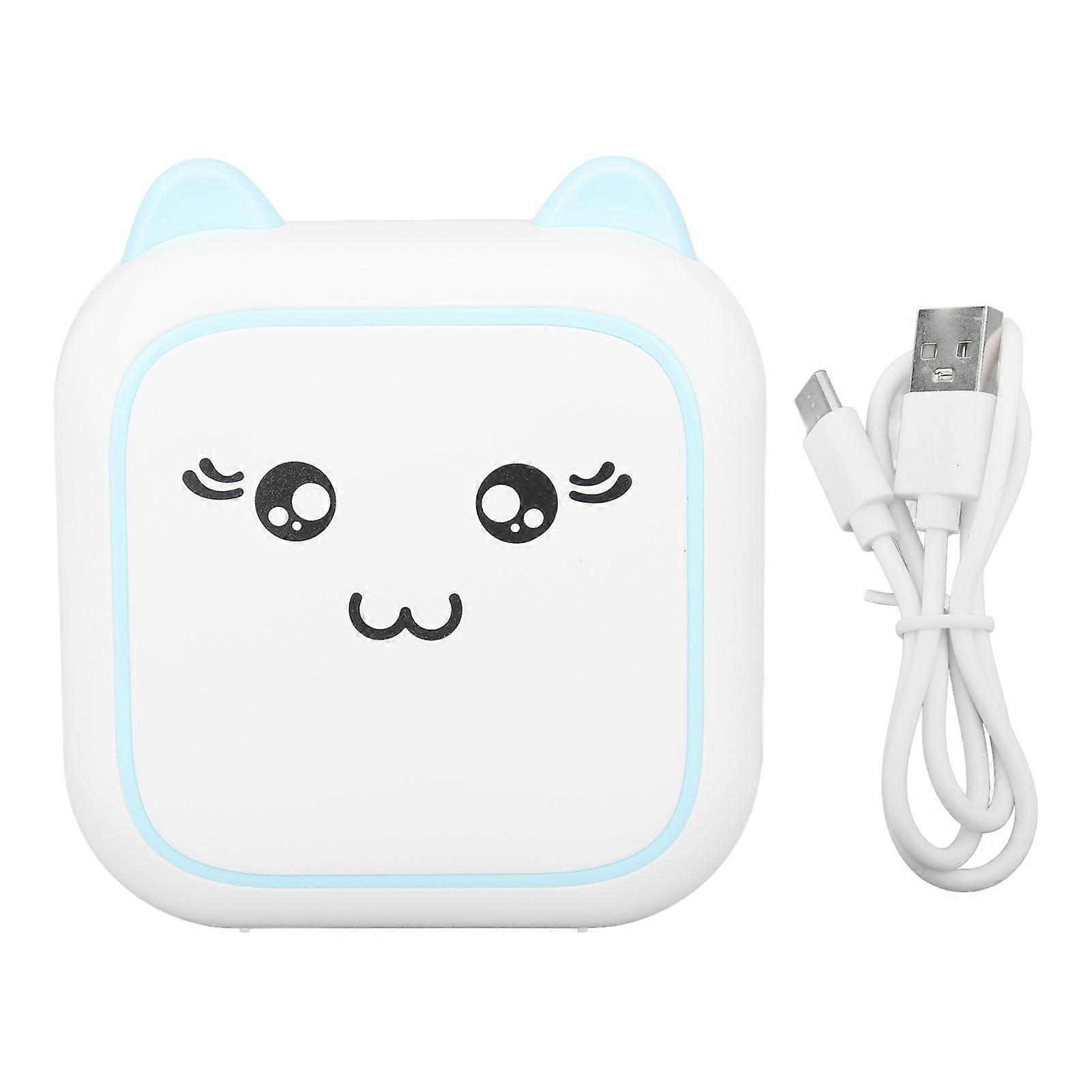 Bluetooth Mini Pocket Printer Portable Thermal Printer with Printing Paper for Notes Journal Memo Photo Study