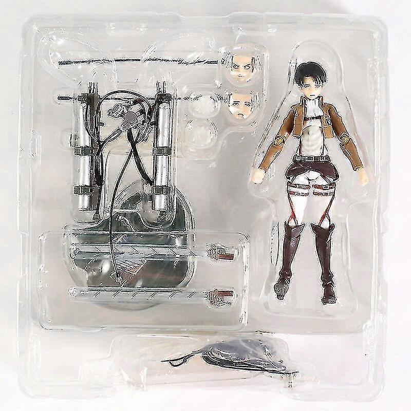 Attack On Titan Figma 207 Eren Jaeger 203 Mikasa Ackerman 21 High Quality