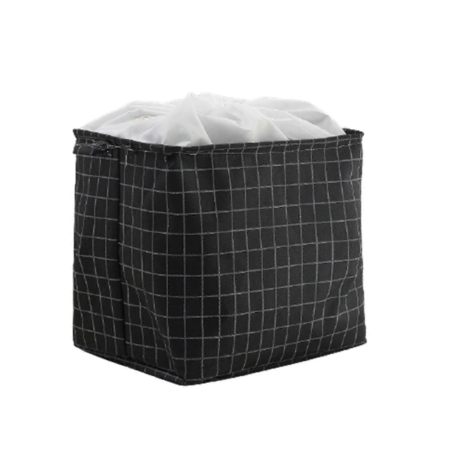 Clothes Storage Basket with Drawstring Dust Proof Toy Storage Pouch Household