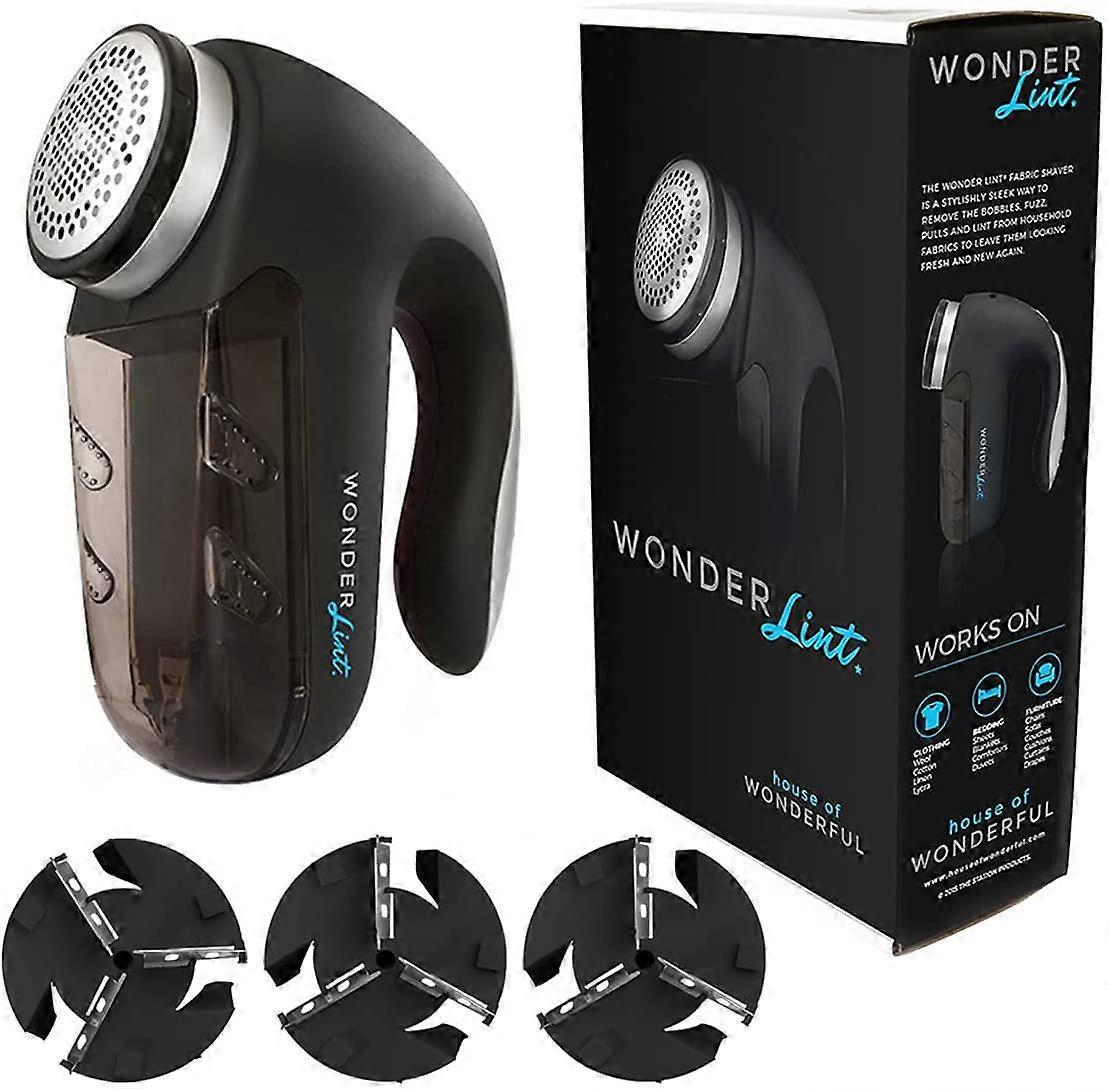 A/C AdaptorWonder Lint Tissu Pull Rasoir Fuzz Pill Bobble Remover Depiller Électrique Vêtements Meubles Performance Élevée-Basse Vitesse Performance (A/C 