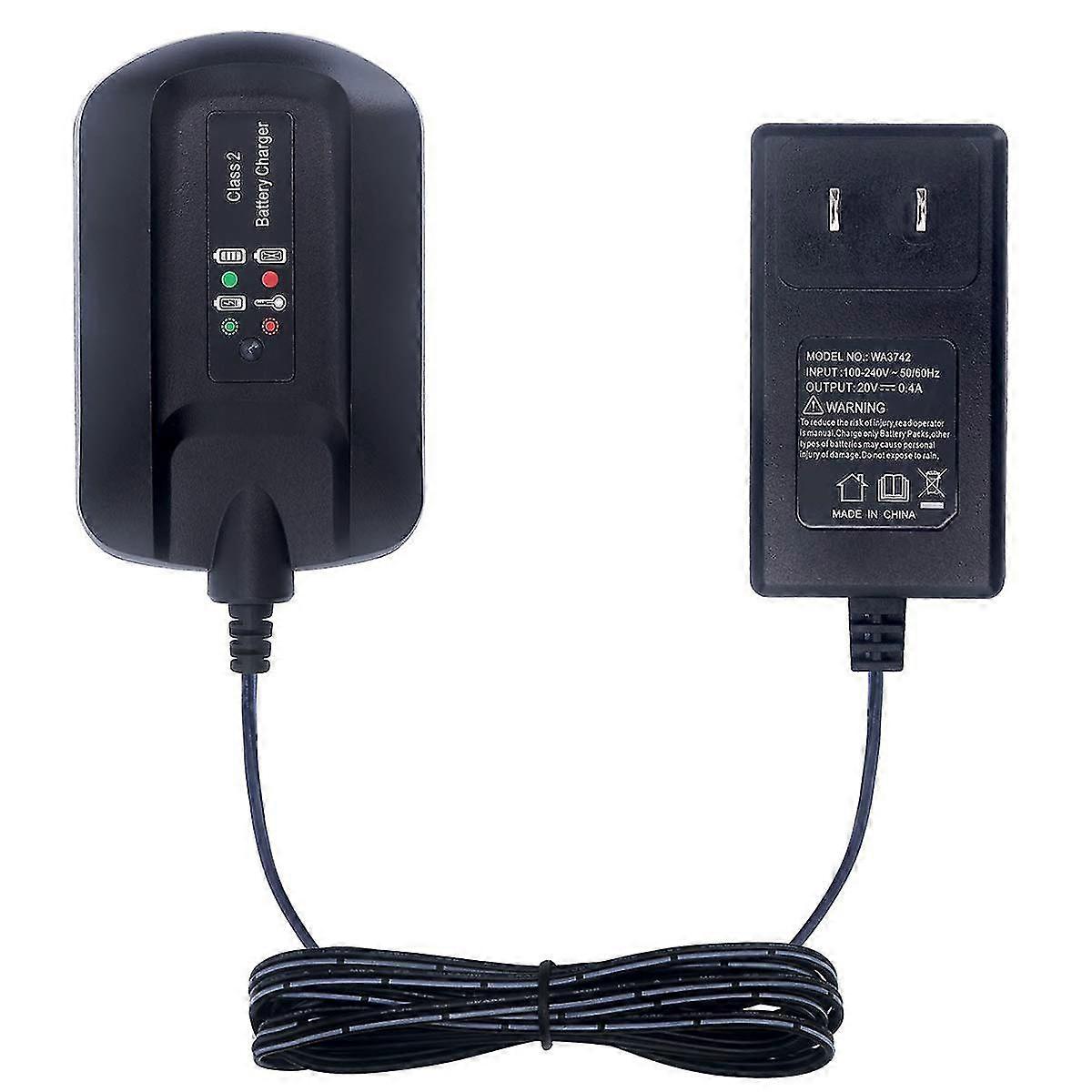Plug Wa3742 Wa3732 20v Lithium Charger Compatible With 18v/20v Powershare Battery Wa3525 Wa3520 Wa