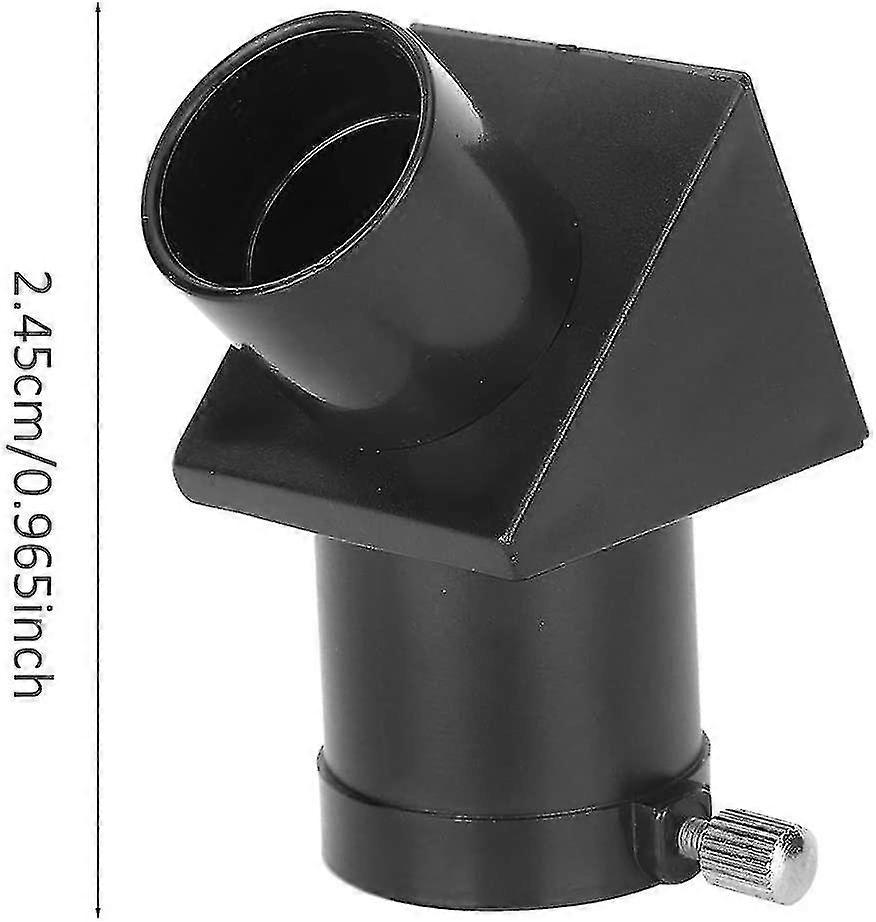 5p0081 Black Refracting Astronomical Telescope Accessory 45 Diagonal Mirror