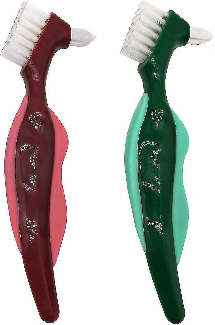 Zahnbürste, Zahnersatzpflege (2er-Pack)