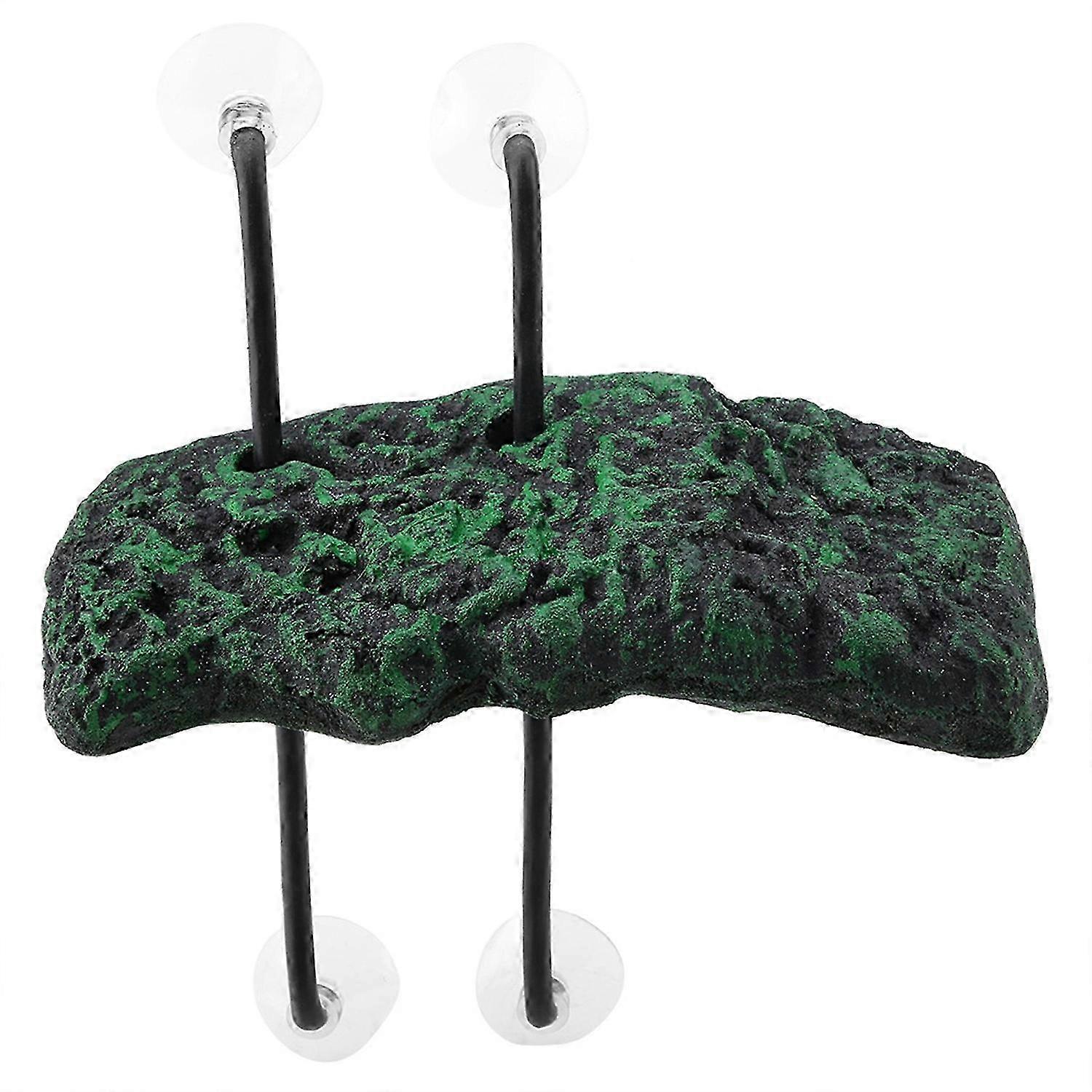 Automatic Water Turtle Basking Floating Island with Suction Cup for Semi Aquatic Animals(Large)