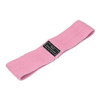 Resistance Bands for Leg Calf - Pink Lightweight Hip Resistance Bands Nonslip & Abrasion Resistant Unisex Beginner