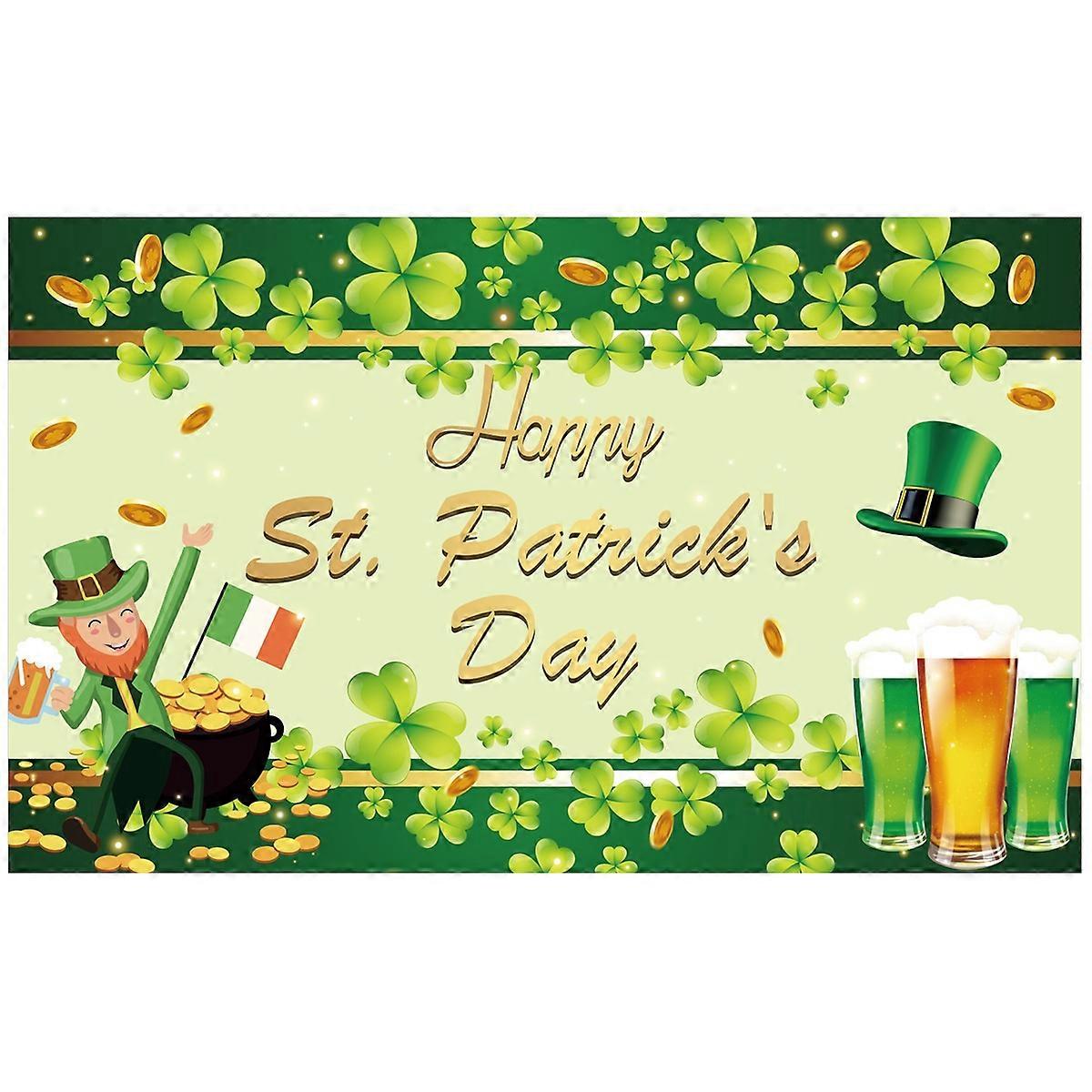 St. Patrick's Polyester Poster - Great for Photo Ops