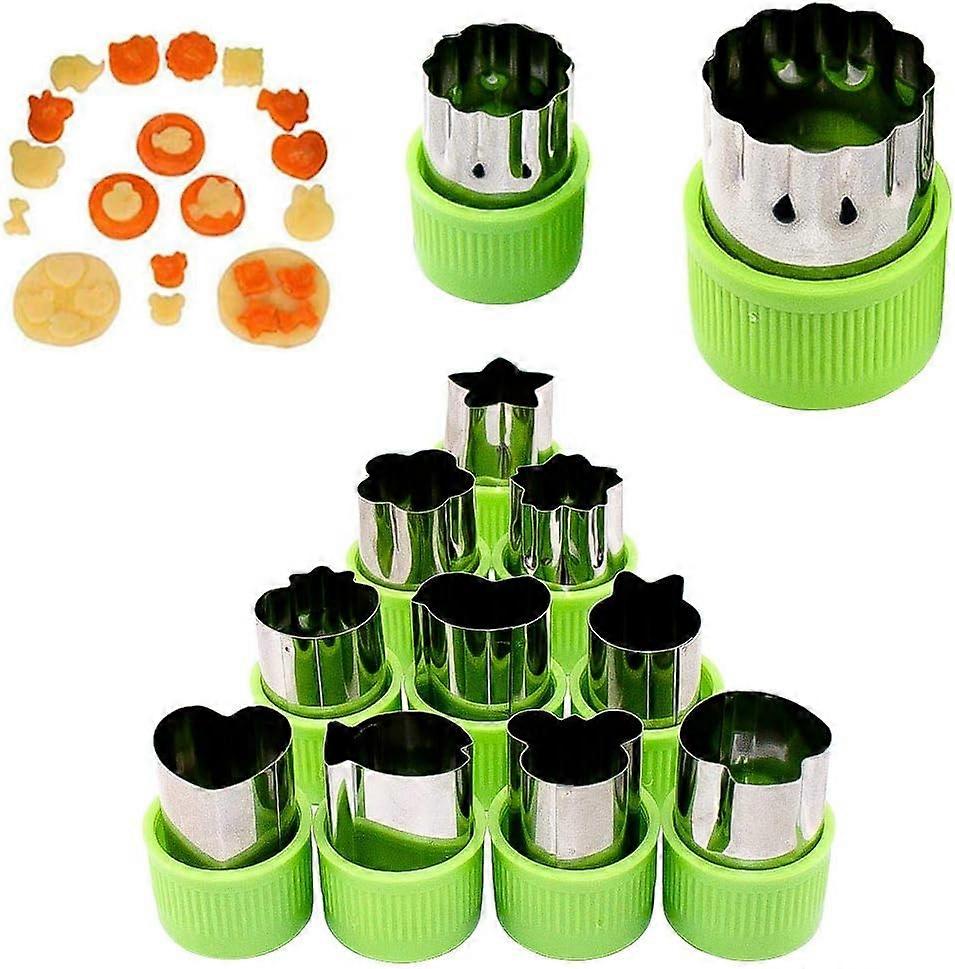 Versatile Creative Stainless Steel Vegetable Cutter Set