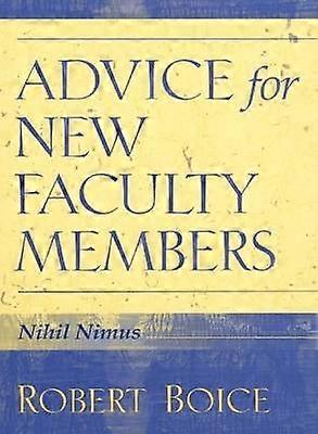 Advice for New Faculty Members