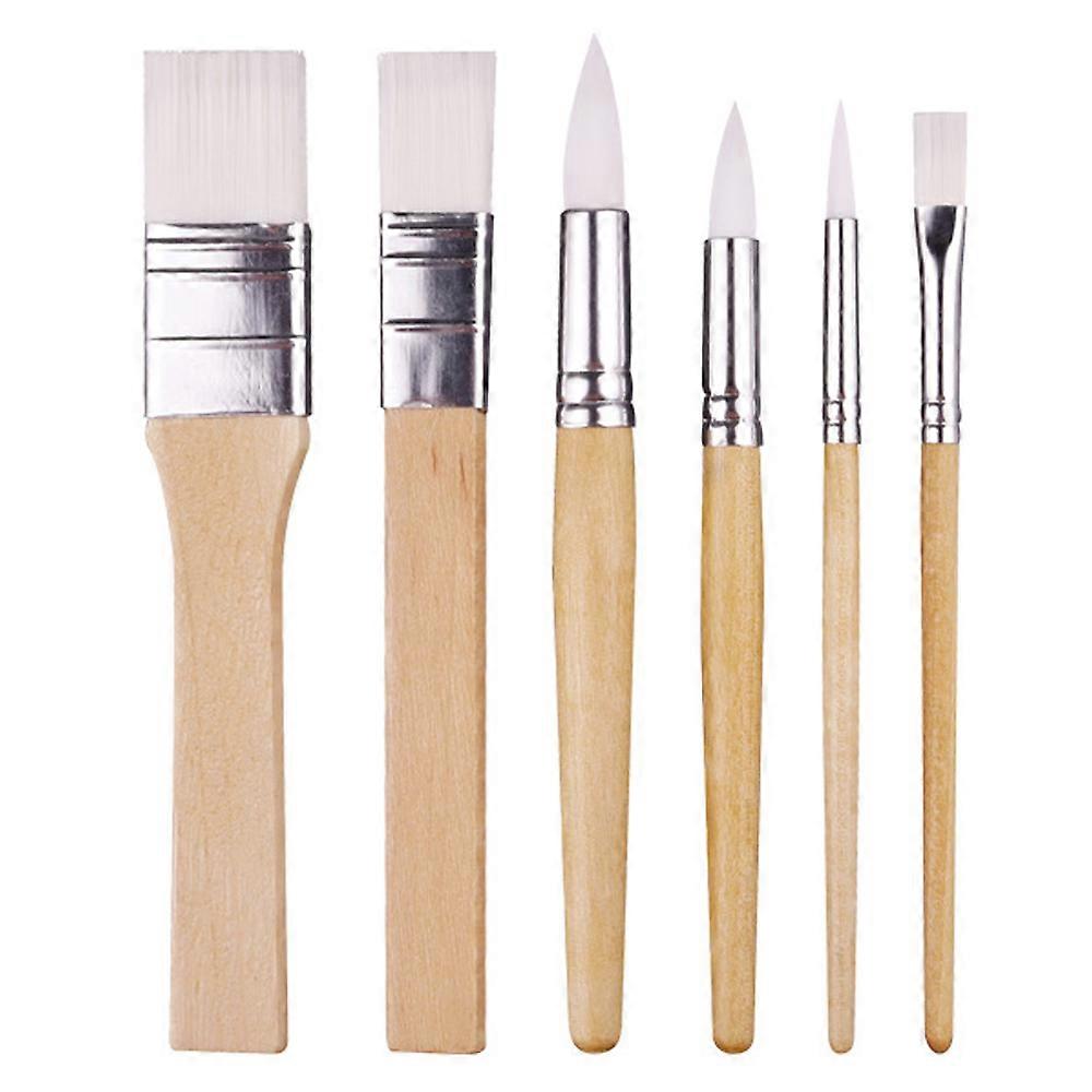 Log rod combination brush set, suitable for painting enthusiasts
