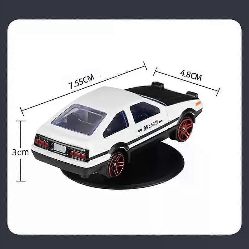 Car For lightning mcqueen Drift Rotating Ornaments Auto Dashboard Turning AE86 Model Deco Car Center Console Decoration