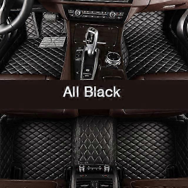Full Surround Custom Car Floor Mat For Hyundai Kona Tucson Santa(5seat) Solaris Elantra Sonata Active Accent I30 Car Accessories
