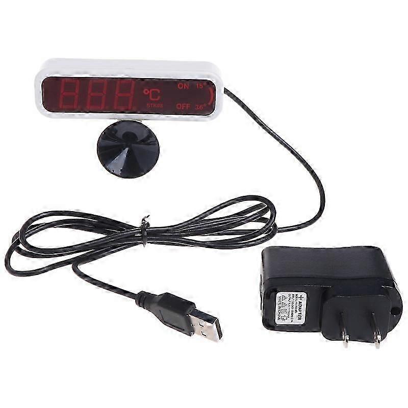 Refrigerator Aquarium LCD Display Thermometer Digital Thermo Temperature Meter