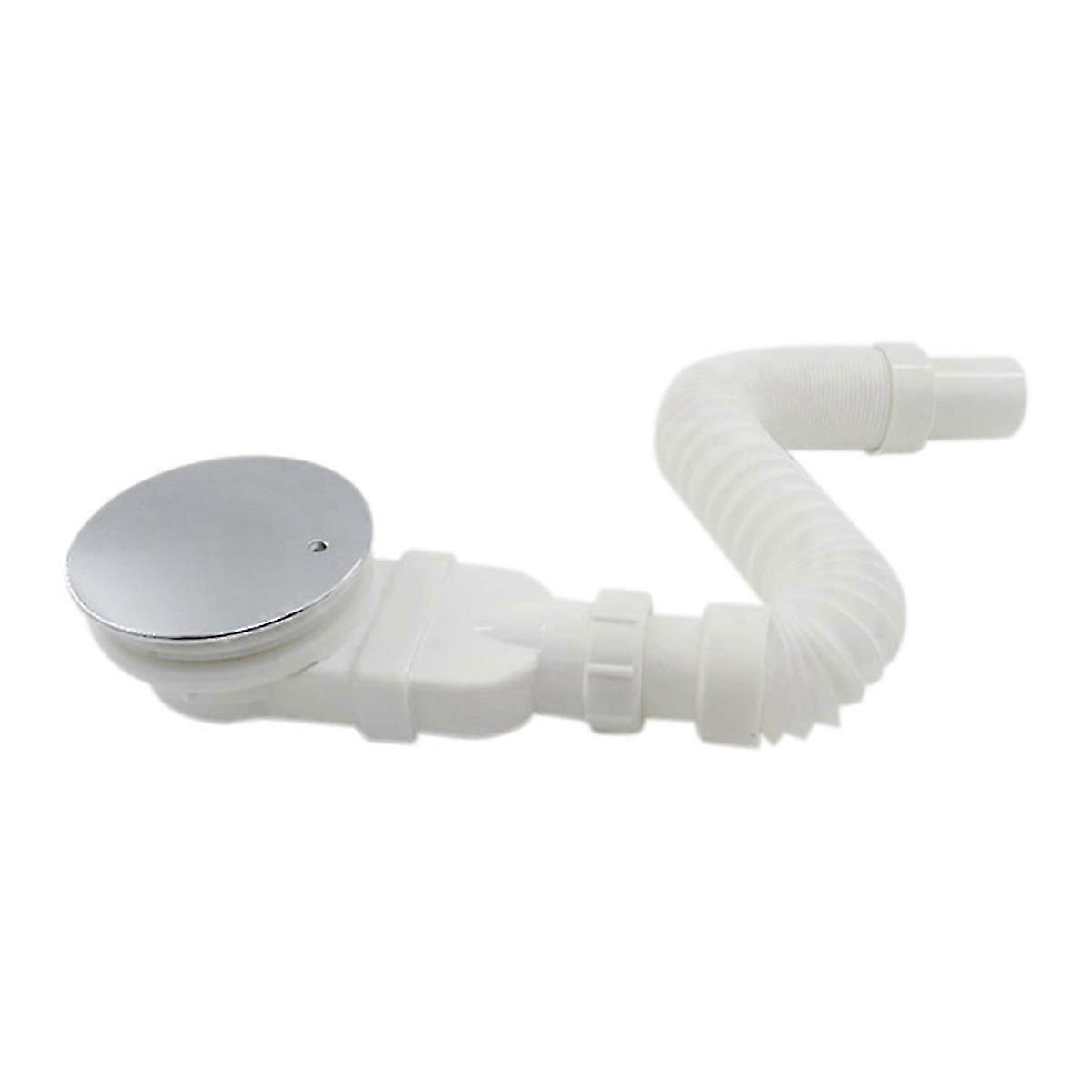 DurableShower Drain Trap Replacement, Bathroom Waste Drain Siphon, Shower Base Drain Tray for Efficient Water Flow