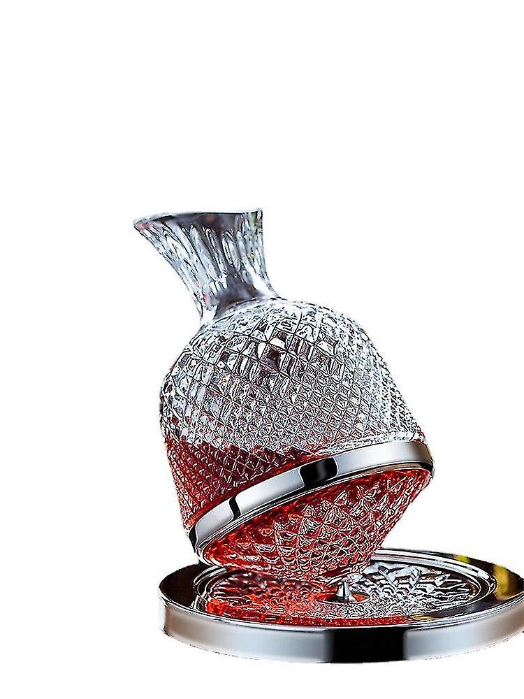 Crystal Luxury High End Rotating Red Wine Wine Decanter Household Tumbler Gyro Lanxu Fast