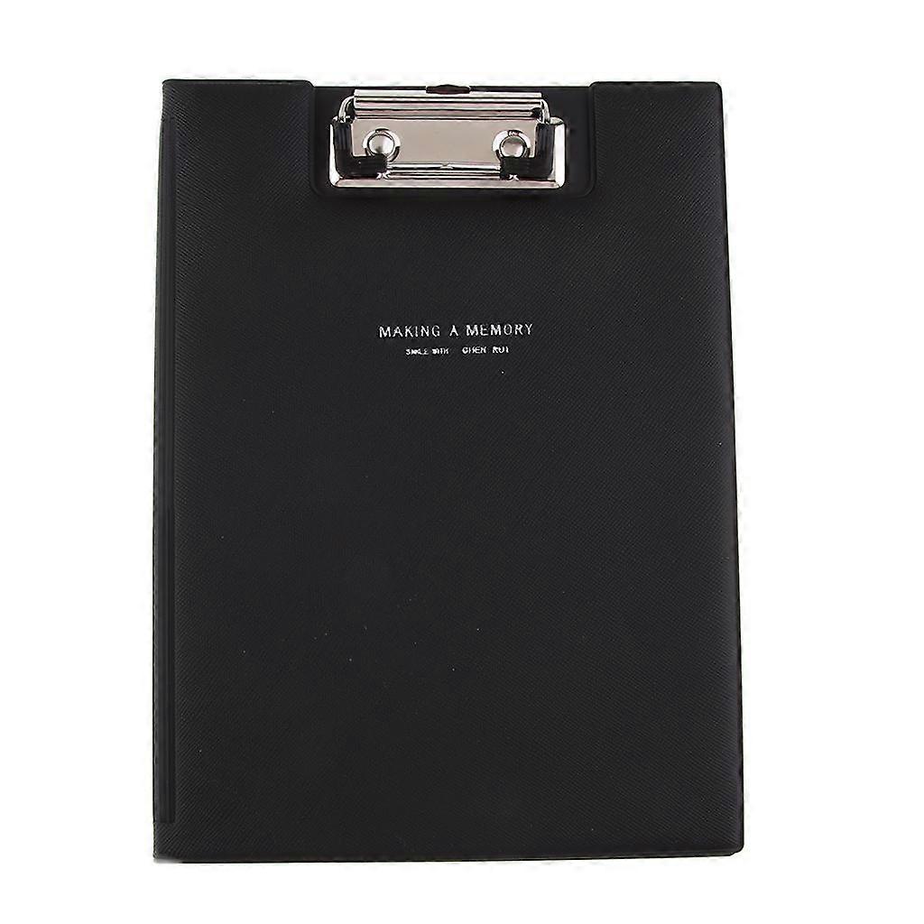 File Folder Organizer, A5 Fold Over Solid Clipboard, PU Writing Subplate
