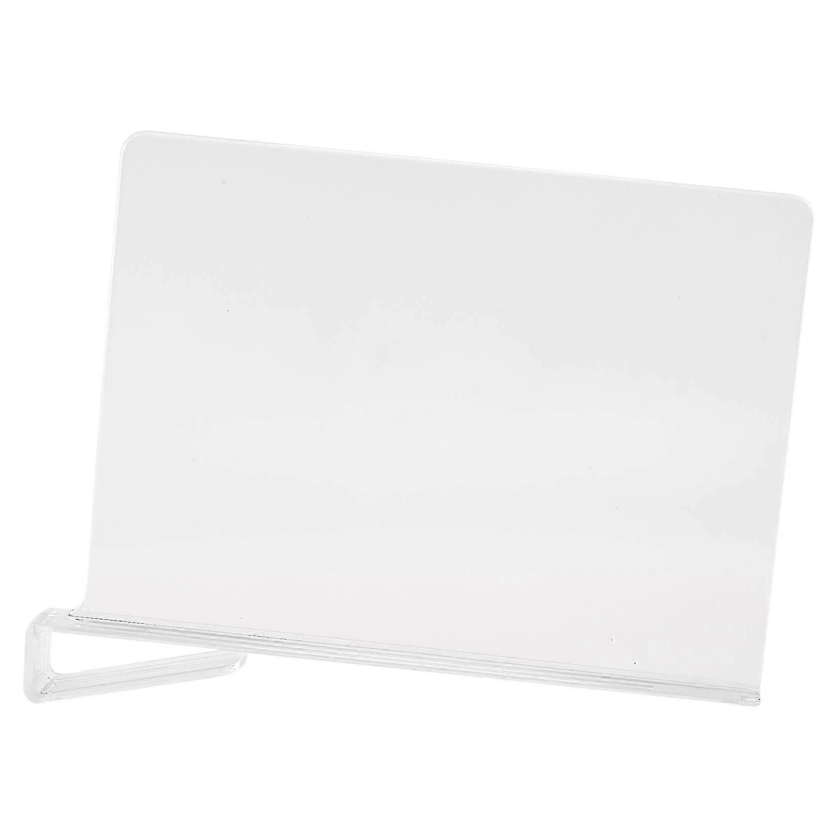 Transparent Partition for Bedroom, Kitchen and Office Shelf Organization (2 PACK)