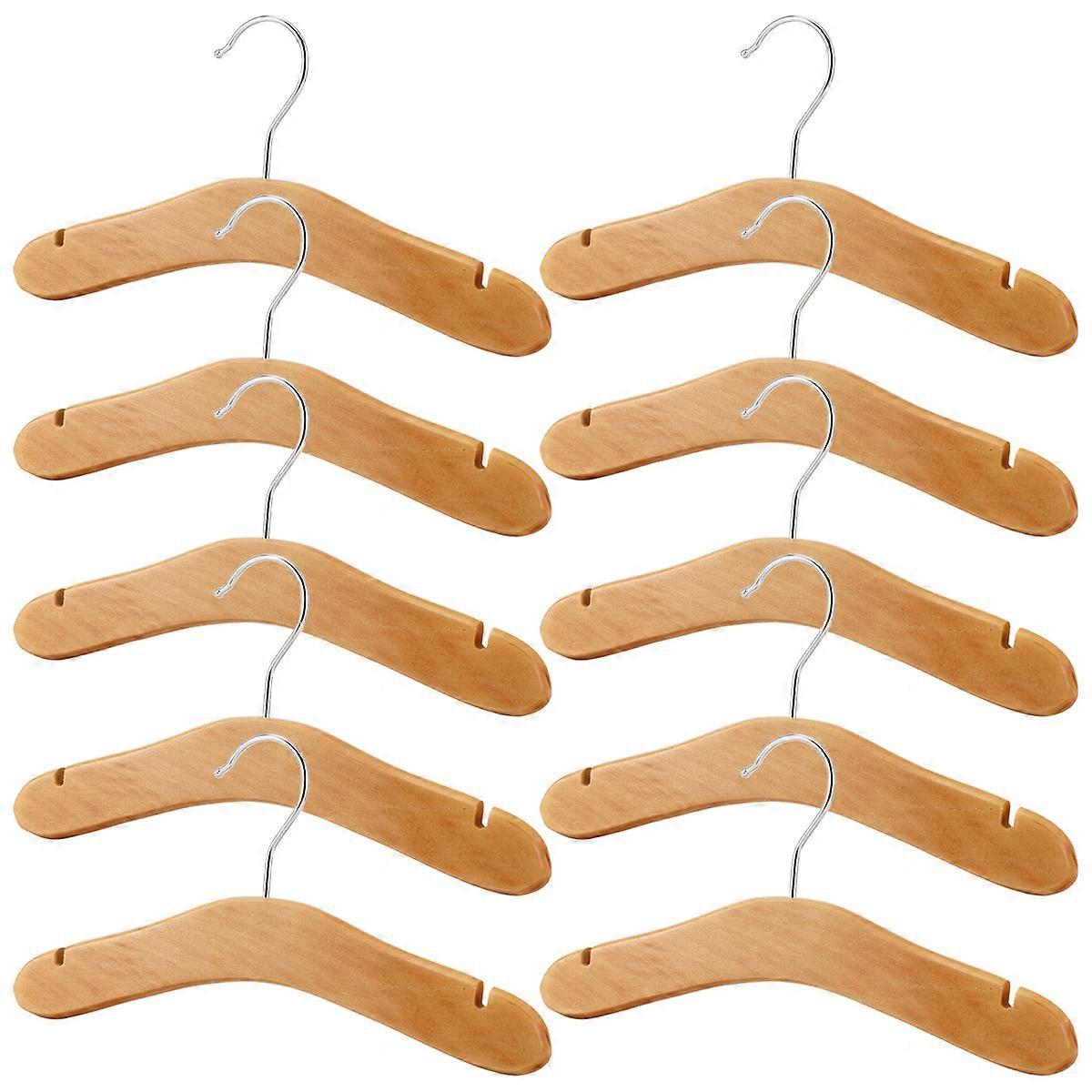 Kids Hangers,Notched Shoulder Design for Children Clothes,Small