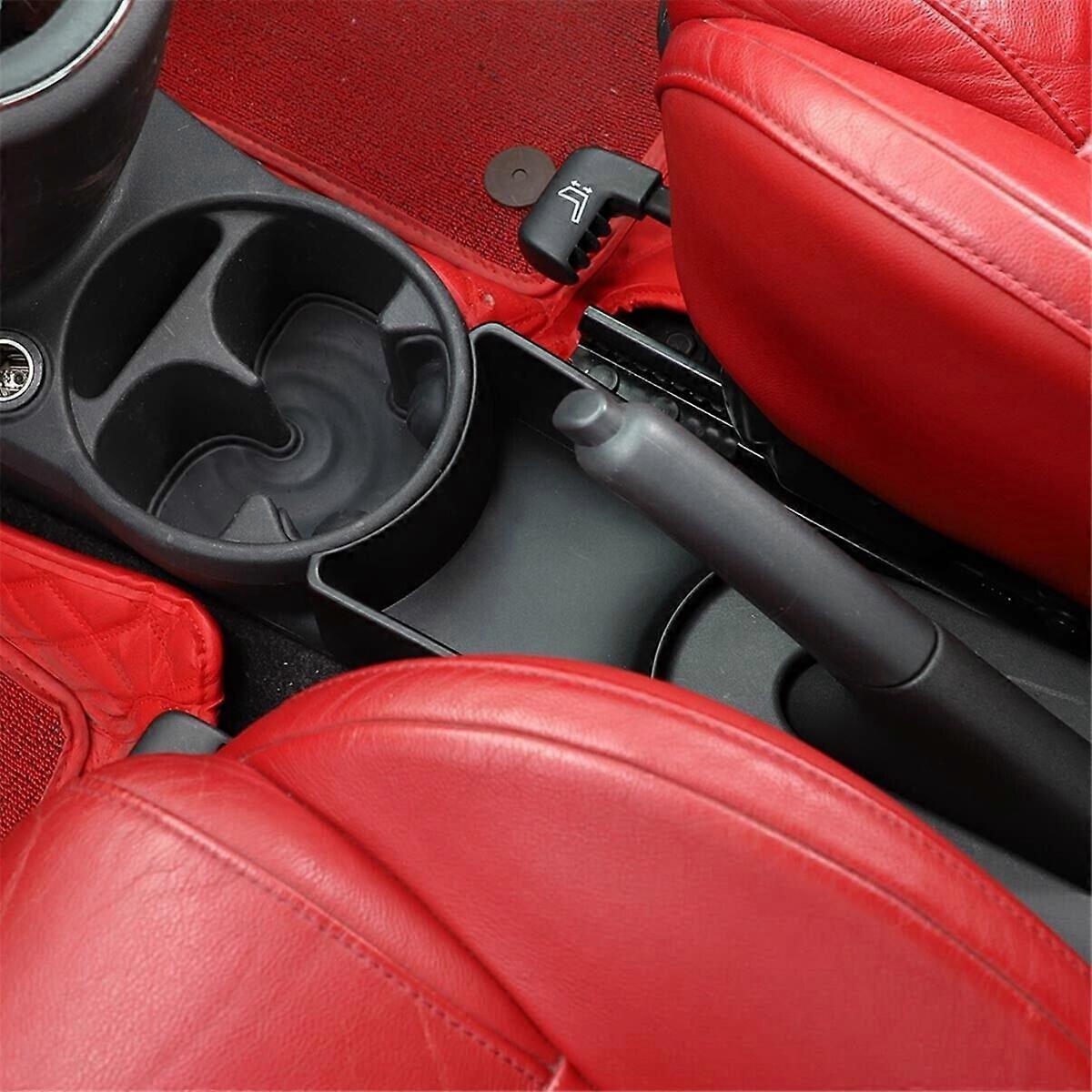 For 500 2011-2015 Car Handbrake Multifunctional Storage Box