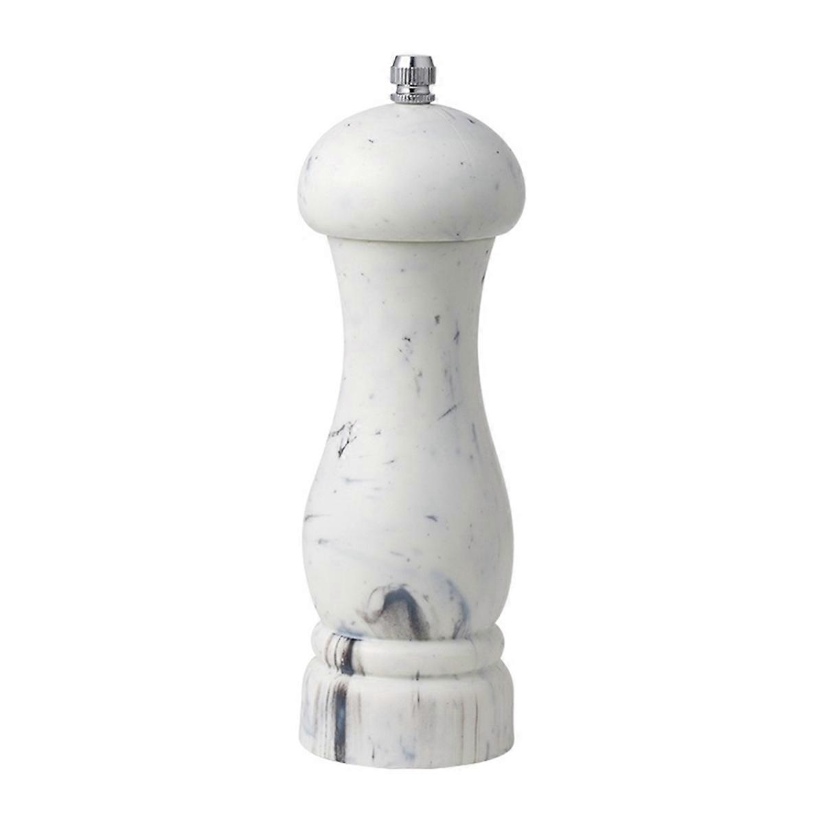 Salt & Pepper Grinder Set, Imitation Marble Refillable Mills, 1Pcs