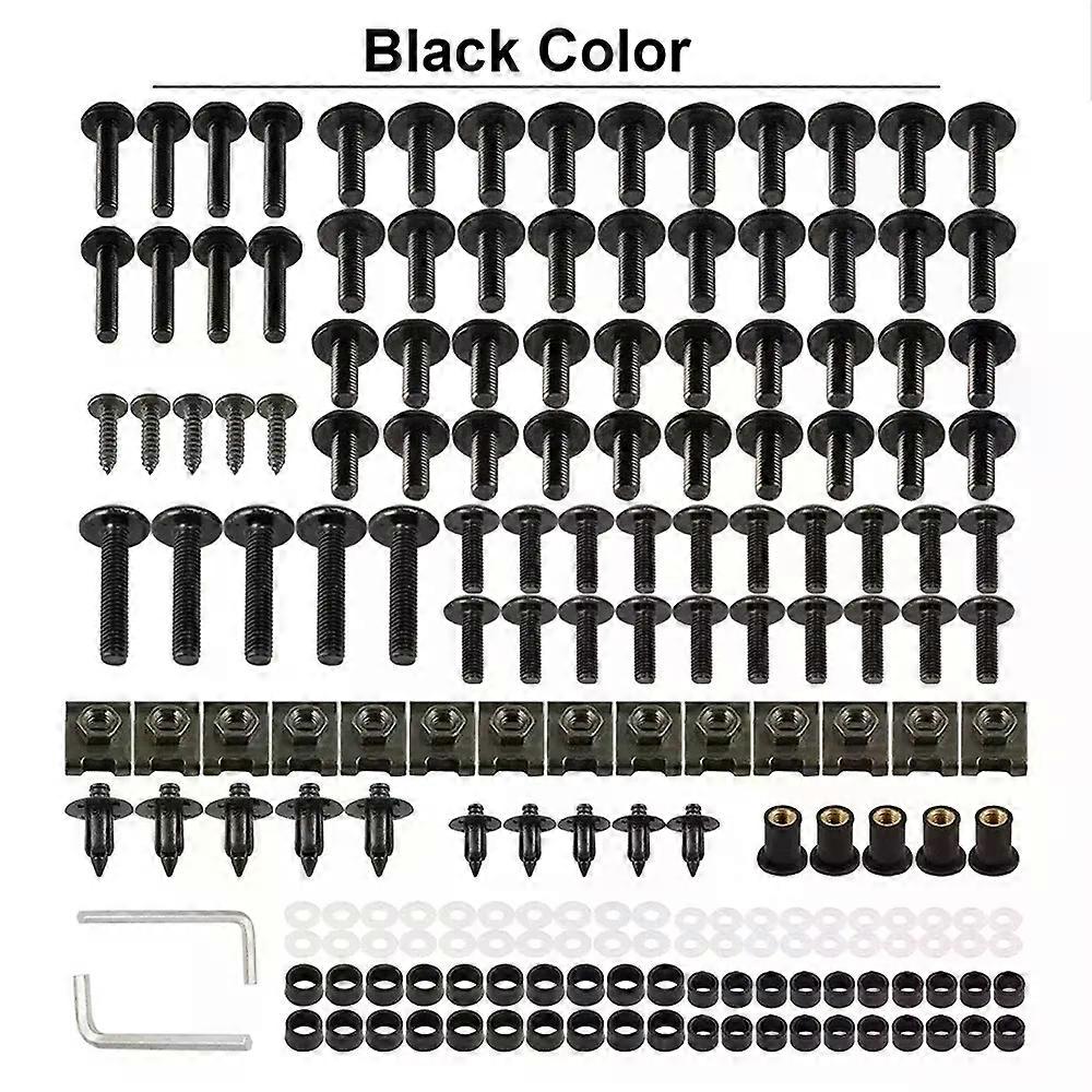 195 kpl M5 M6 ruuvit moottoripyörän pultit ruuvit reilu pultti YAMAHA YZF R1 R15 R25 R3 R6 R125 R15 R25 MT03 MT07 MT10 Suzuki GSXR