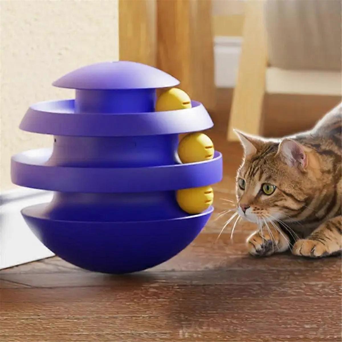 3 Levels Pet Cat Dog Toy Three Levels Training Amusement A