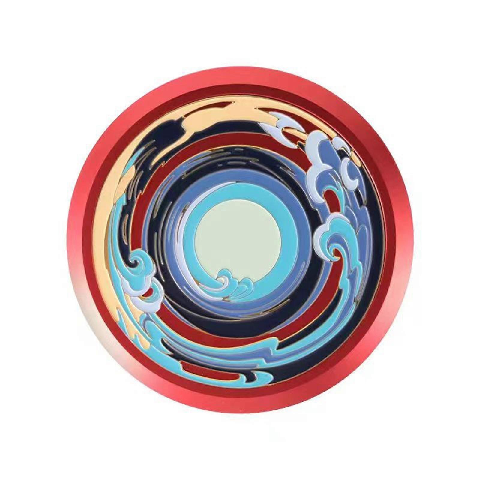 LP Disk Pikap Aksesuarı için HiFi Vinil Kayıt Ağırlık Sabitleyici 7.25mm Delik Çapı Çoğu Döner Tabla Kırmızısına Uyar