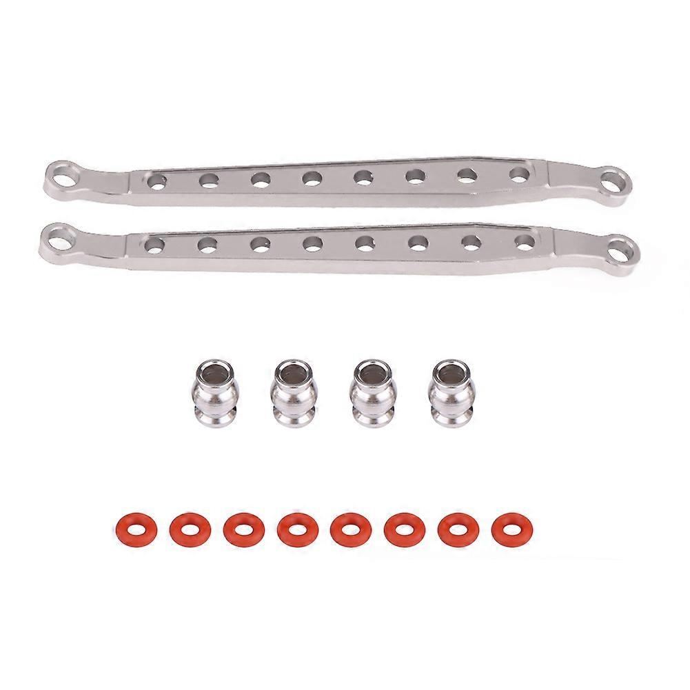 Aluminium Alloy Front / Rear Lower Linkage for AXIAL Wraith AX90056 RC Car (Titanium Gray)