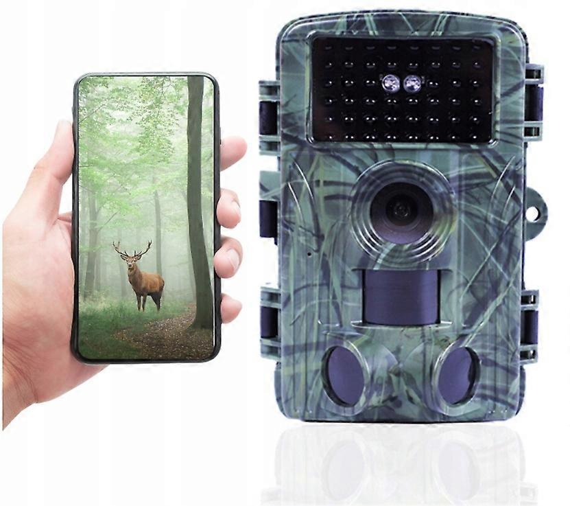 Wifi Scam Traps With Mini 4k Forest Hunting Camera App Ip66 Night Mode