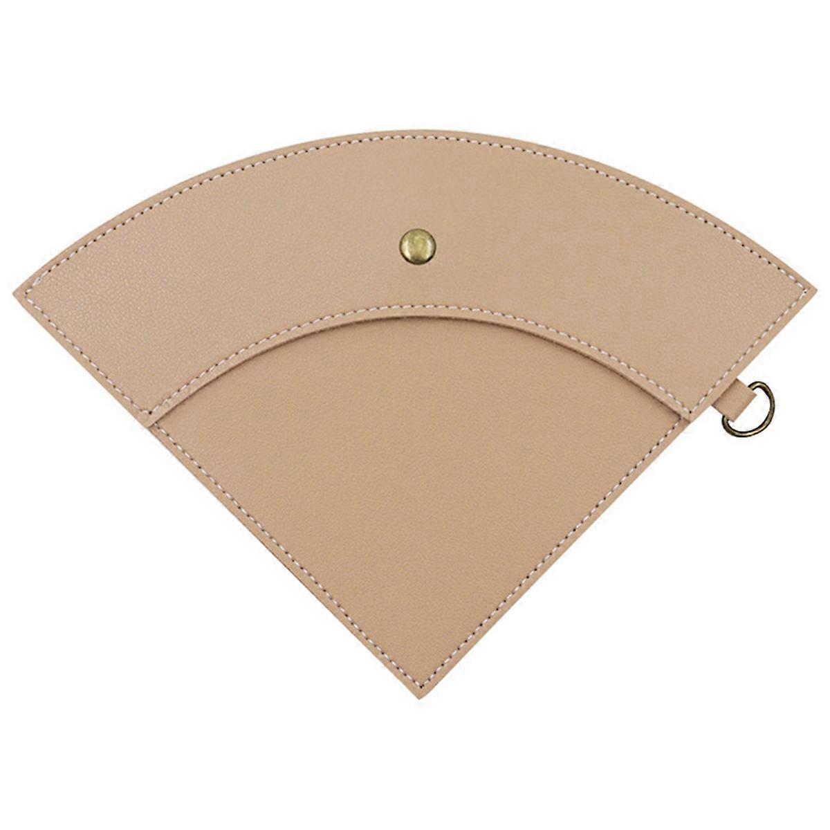 PU Leather Coffee Filter Paper Storage Bag for Coffee Dripper,D