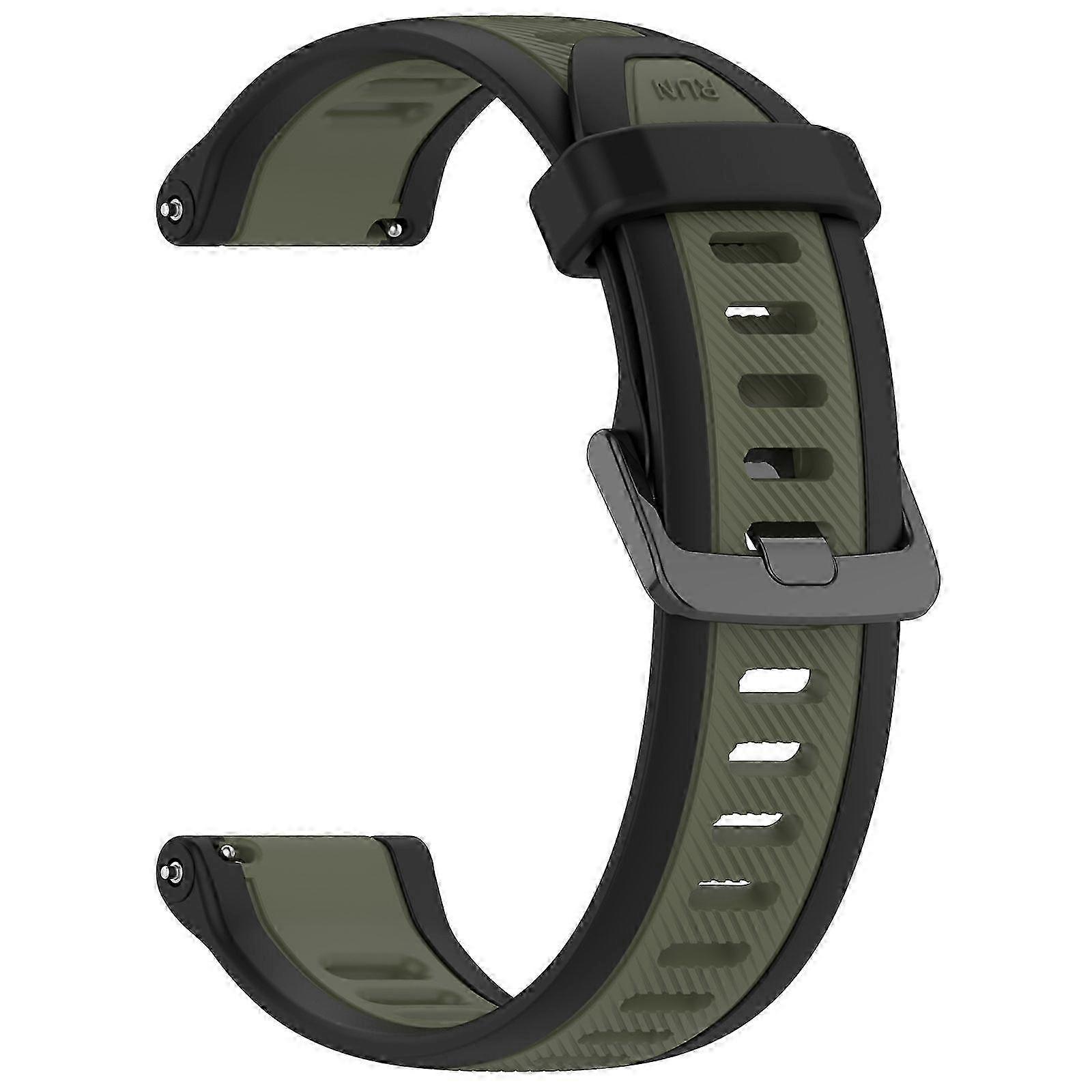 Silikonowa opaska na nadgarstek Garmin Forerunner 55 kompatybilna z 20 mm