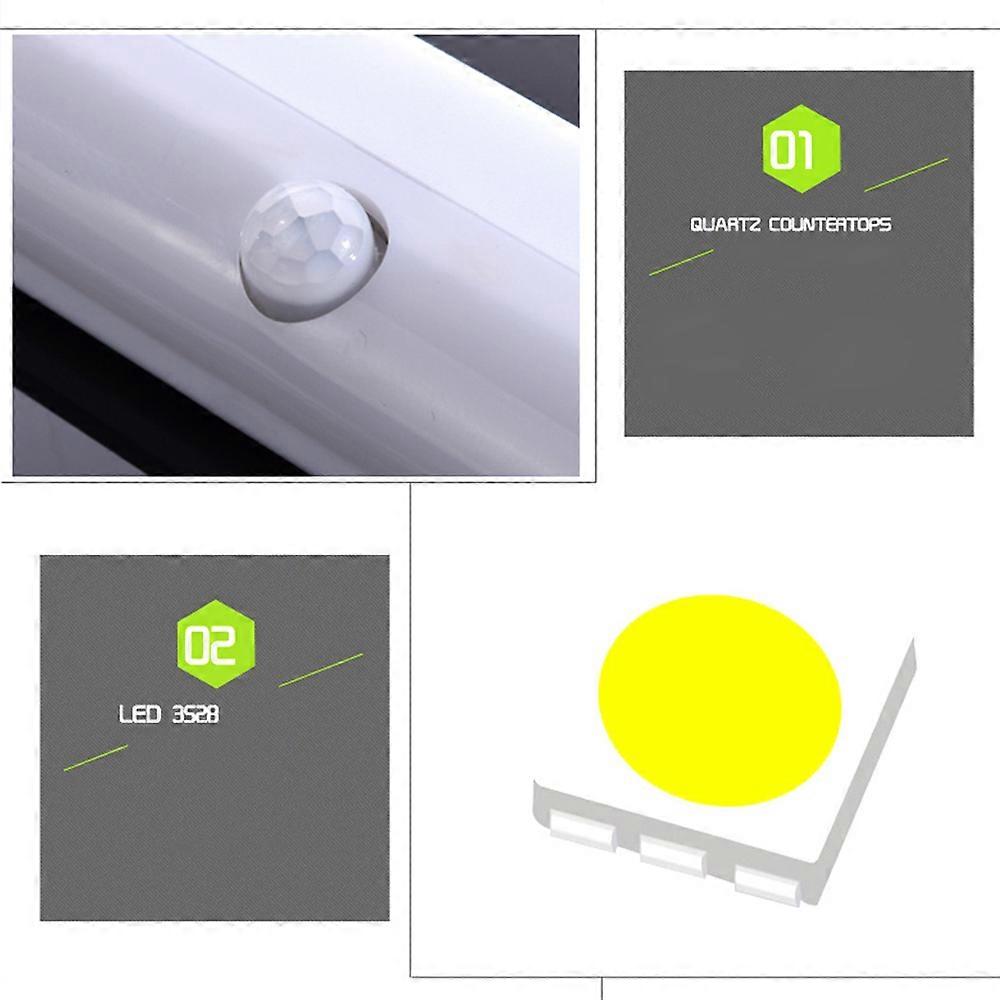 High Brightness Motion Sensor LED Cabinet Lamp, Warm White Light