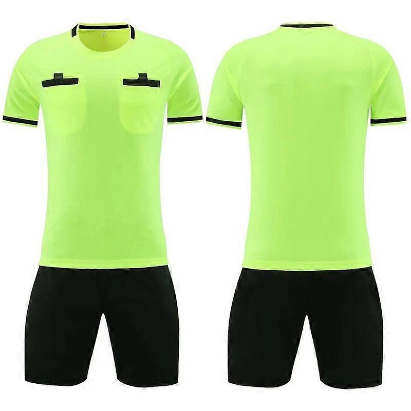 Men's Soccer Referee Uniform Two-Piece Set