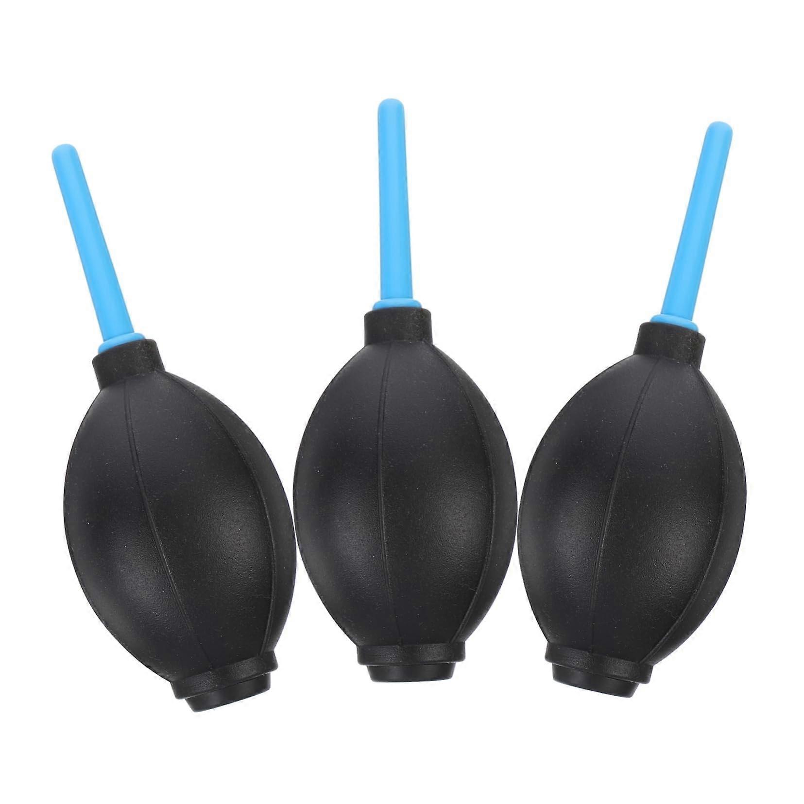 3sets Air Blower Compact Dust Collector Pc for Camera Keyboard Computer Cell Phone Powerful Air Duster One-Way Valve for Electronics 3pcs3
