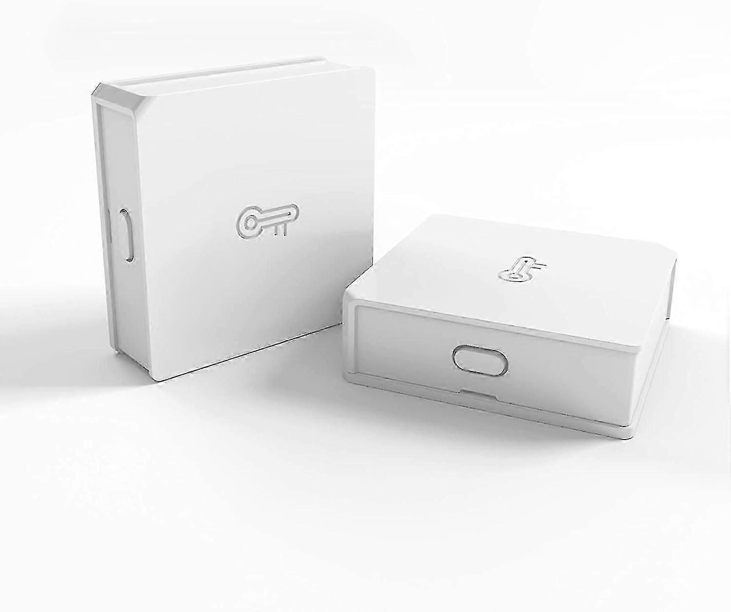 Mini Zigbee Temperature And Humidity Sensor, Zigbee Sonoff Bridge Required, Compatible With Alexa/google Home, 2 Pack