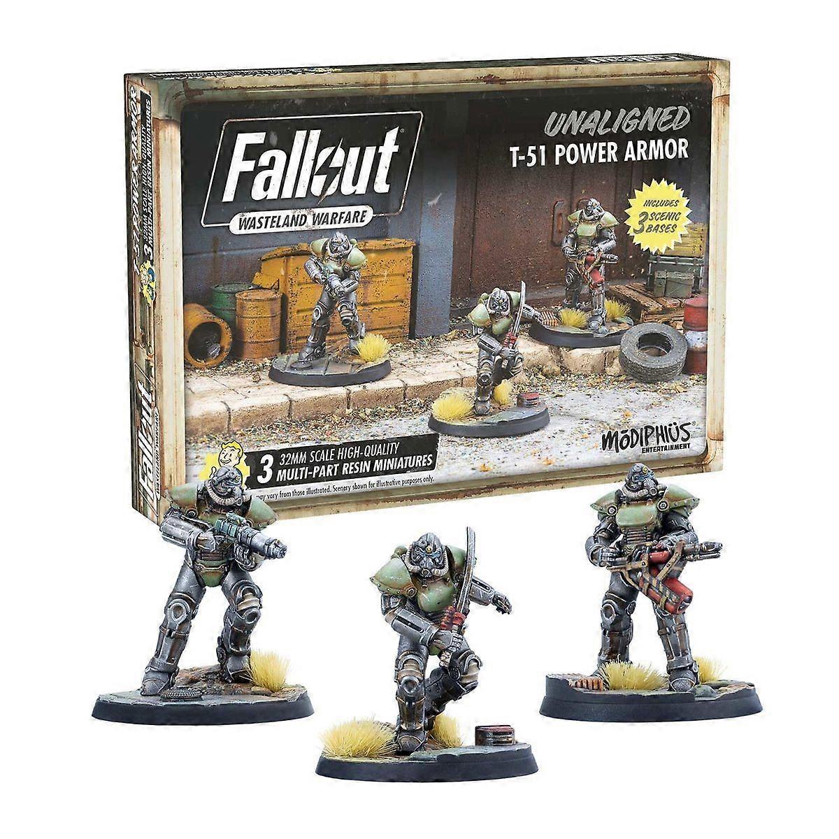 Fallout Wasteland Warfare - Unaligned T51 Power Armour