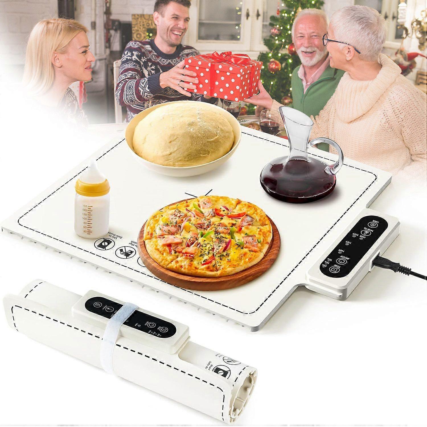 Plaque chauffante pour aliments, chauffe-plats Plateau chauffant électrique pour une utilisation dans la cuisine à domicile et la commodité de la restauration