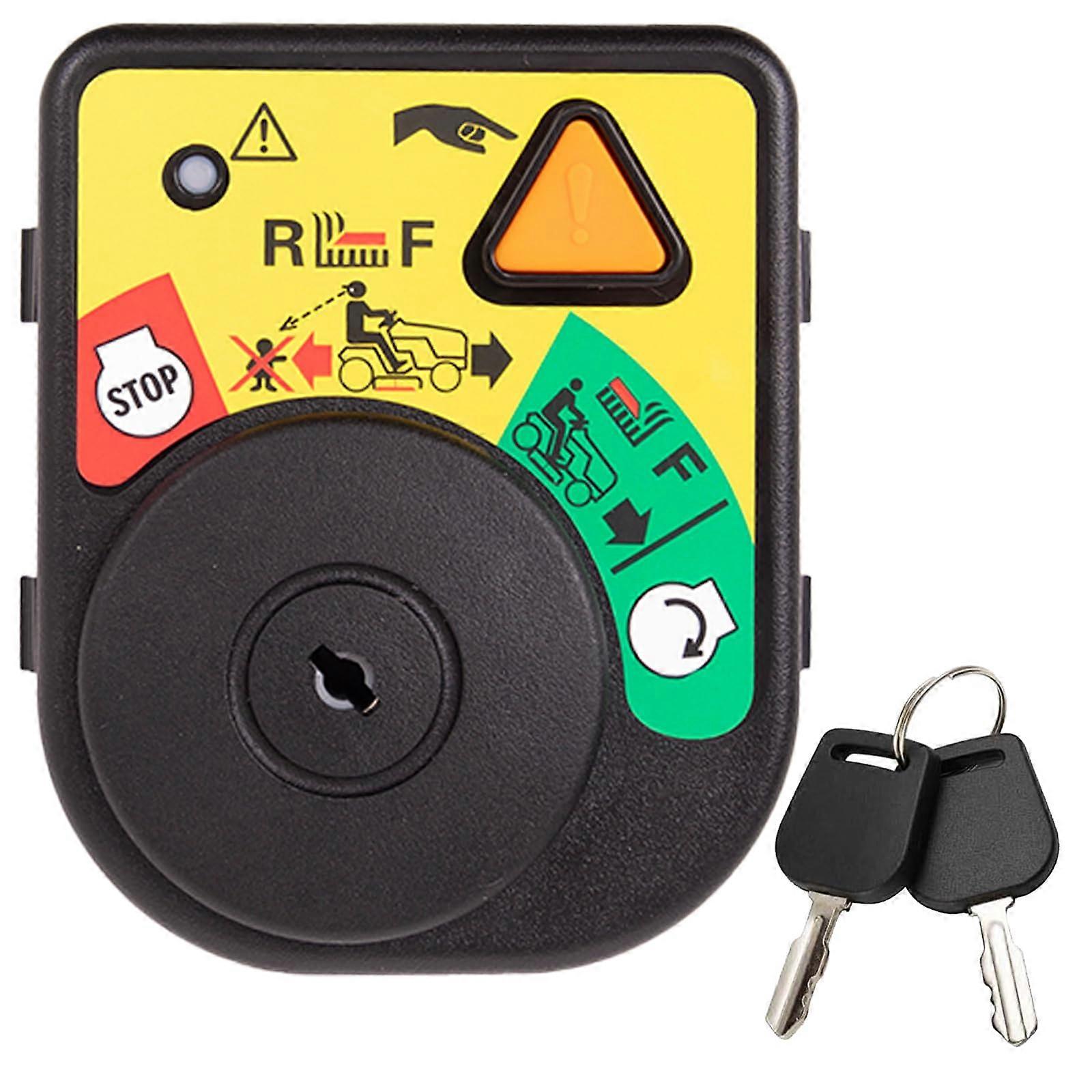 Ignition Switch 4 Positions 7 Terminals with 2 Keys Compatible with Cub Cadet, MTD, AYP, Kohler Models
