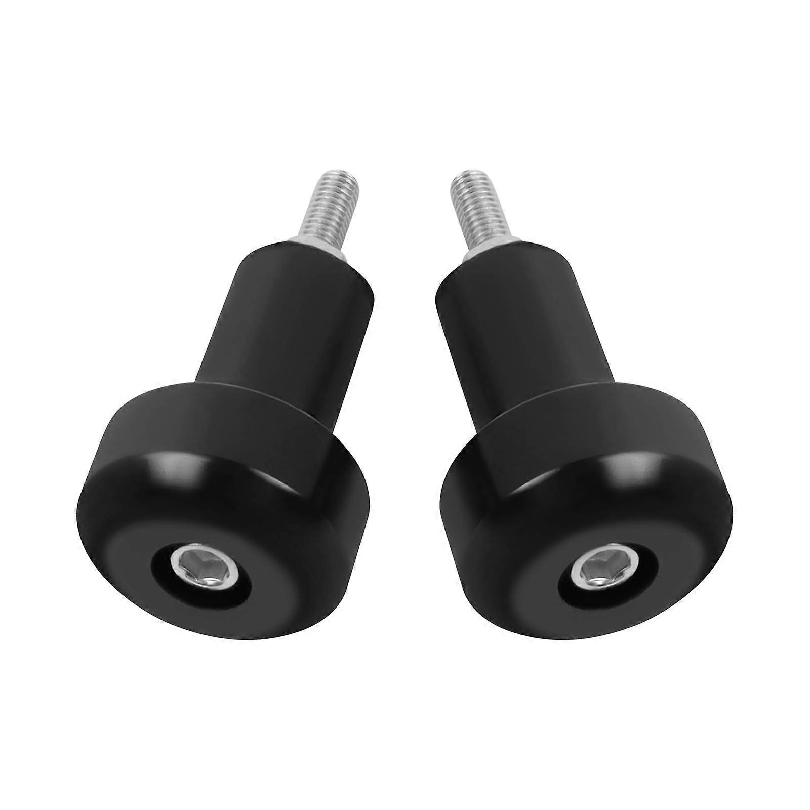 Motorcycle Handle Bar End Grips Plug Weights Hand Grips Plug Caps Replacement for Yamaha R1 20022014 R6 20062007