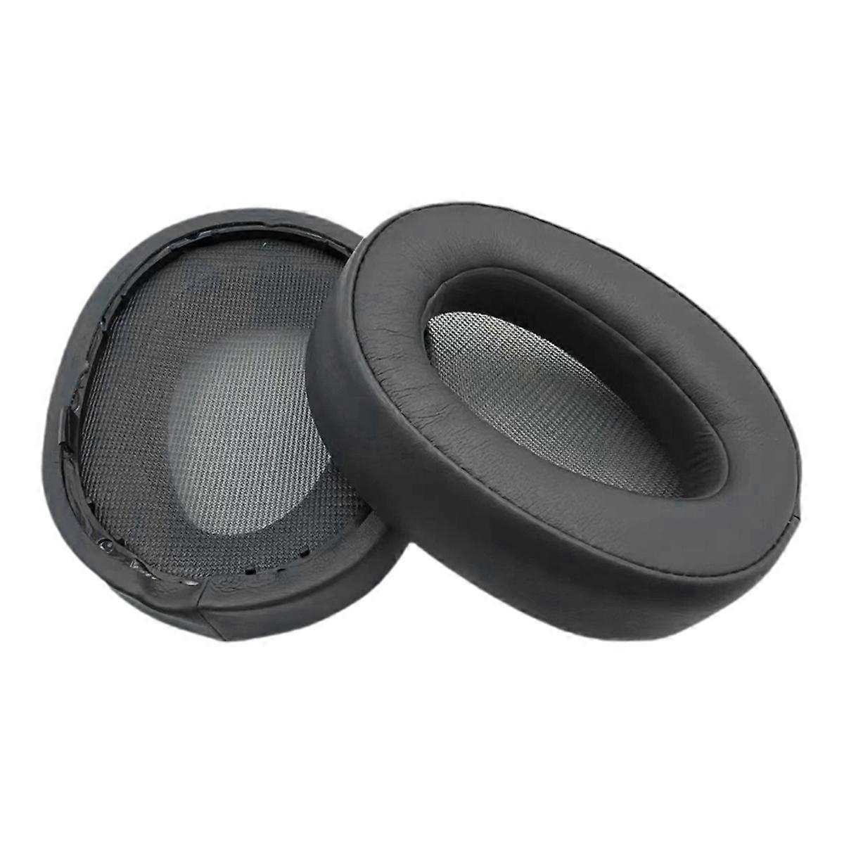 1 Pair Sponge Ear Pads for Sony MDR-100AAP 100A H600A Headset Cushion Cover Earpads Replacement Titanium Gray