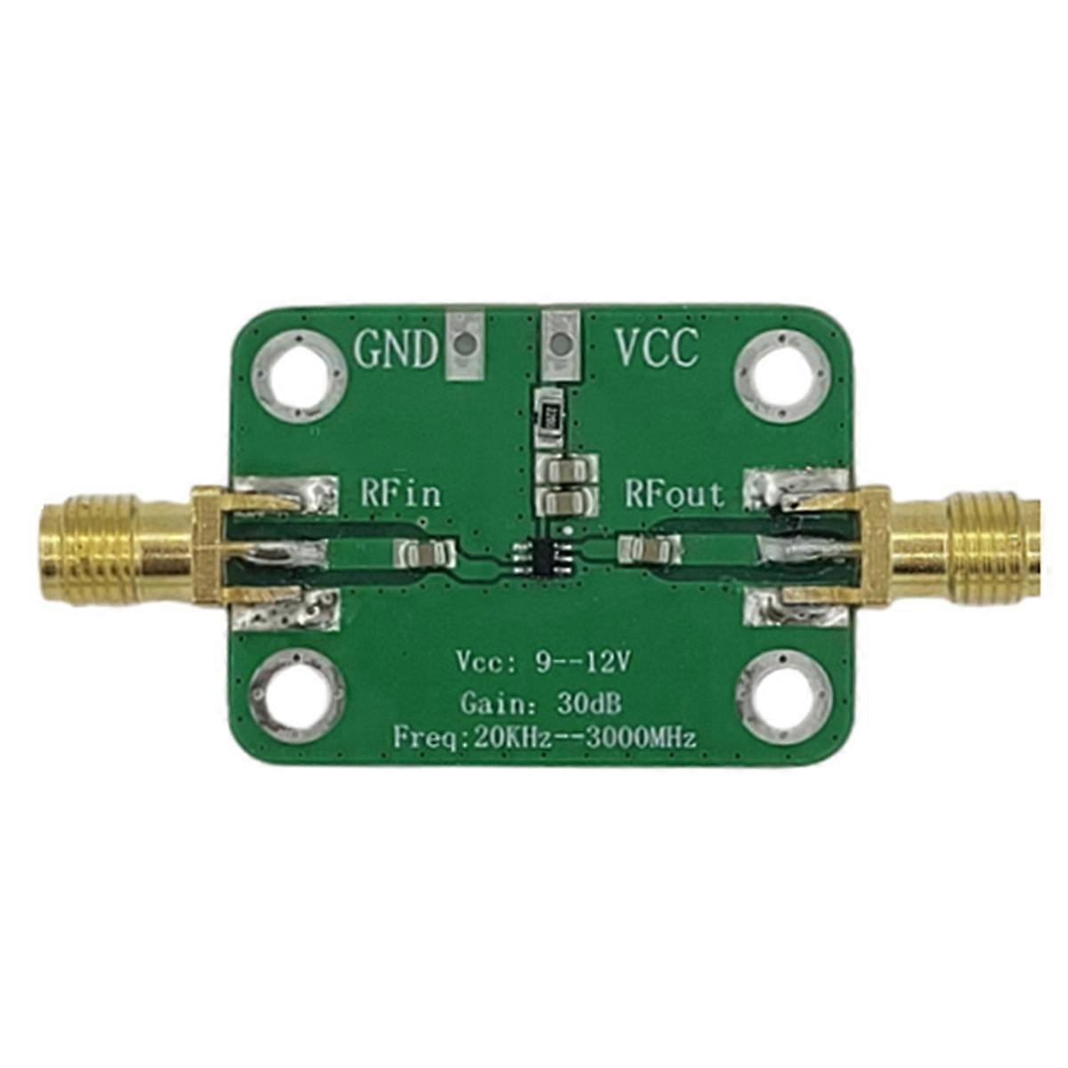 RF Wideband Amplifier Module Low Noise Power Amplifier LNA Module 20KHz-3000MHz Gain 32dB